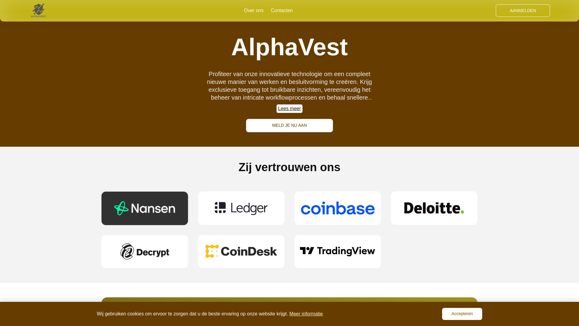 website screenshot of https://alpha-vest.net