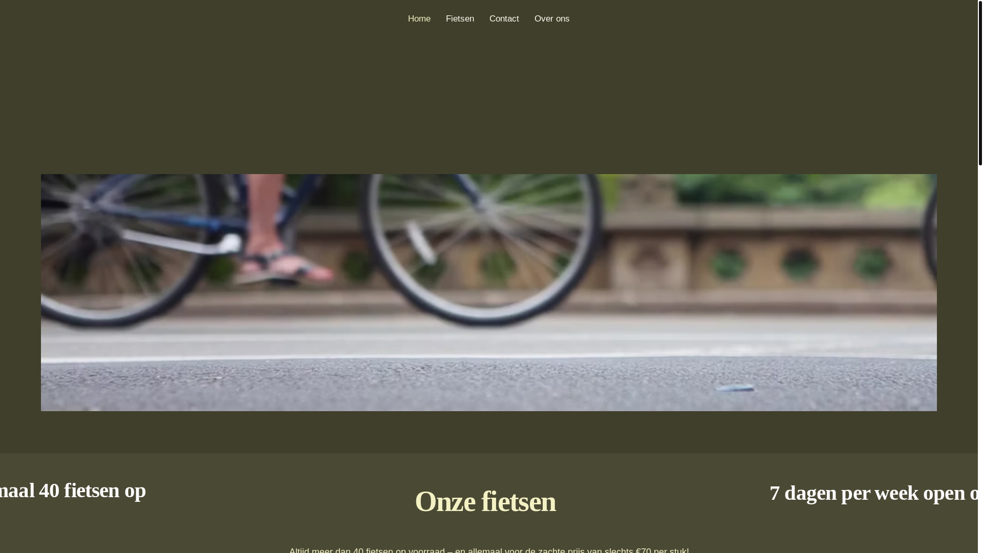 website screenshot of https://reride-amsterdam.nl/