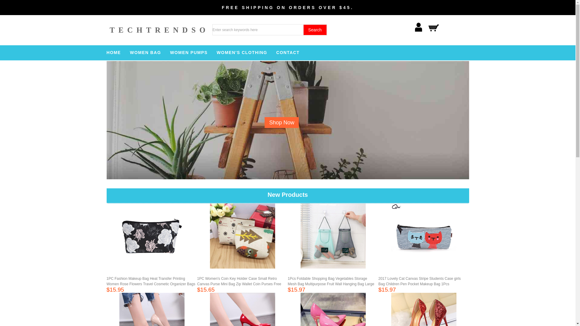 website screenshot of https://techtrendso.top/