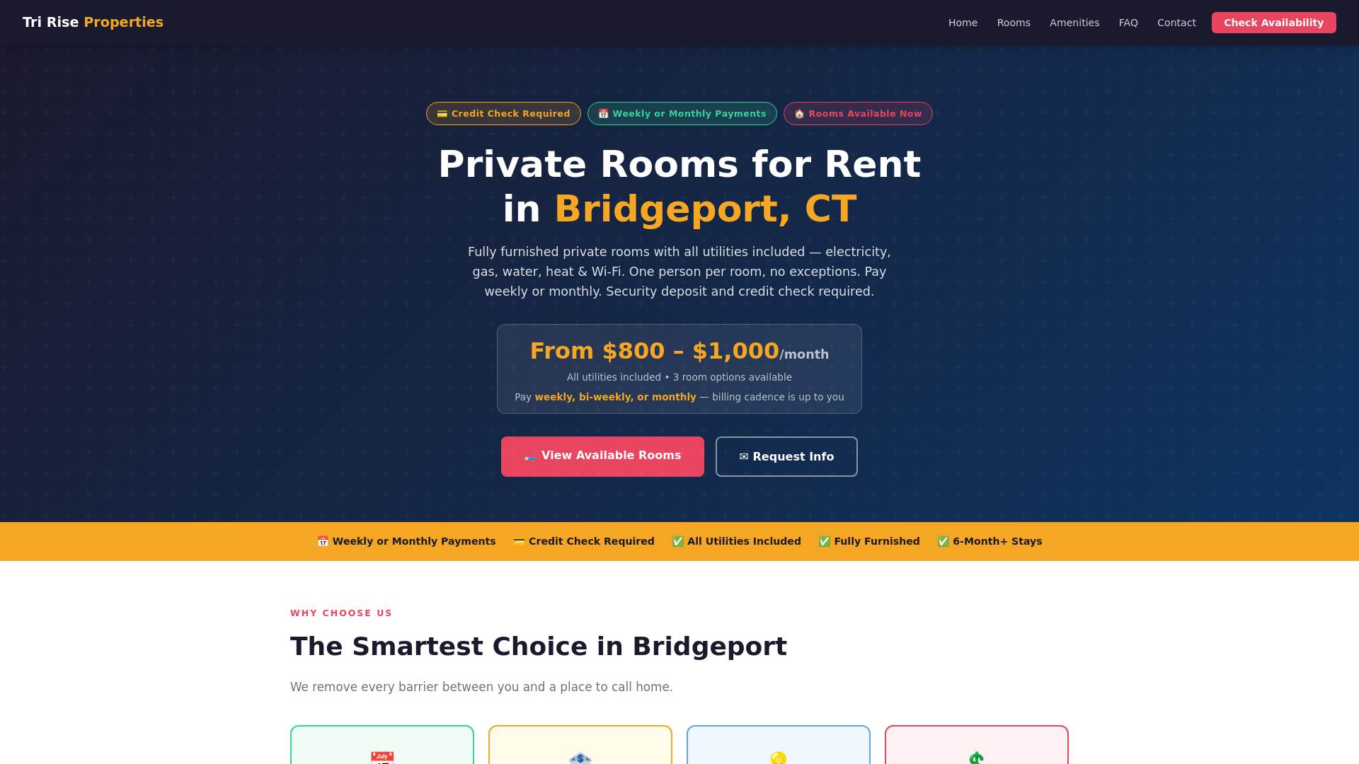 website screenshot of https://tririse-properties-nvjvr.kinsta.page