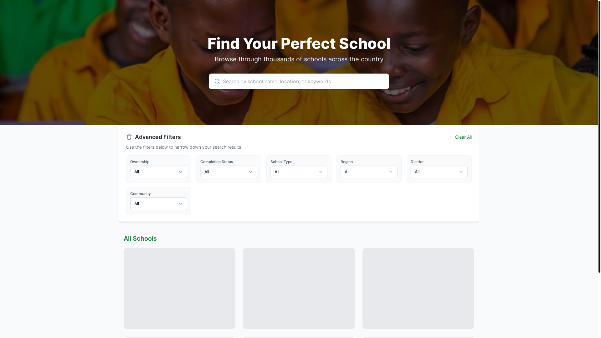 website screenshot of https://edutrackgh.site/