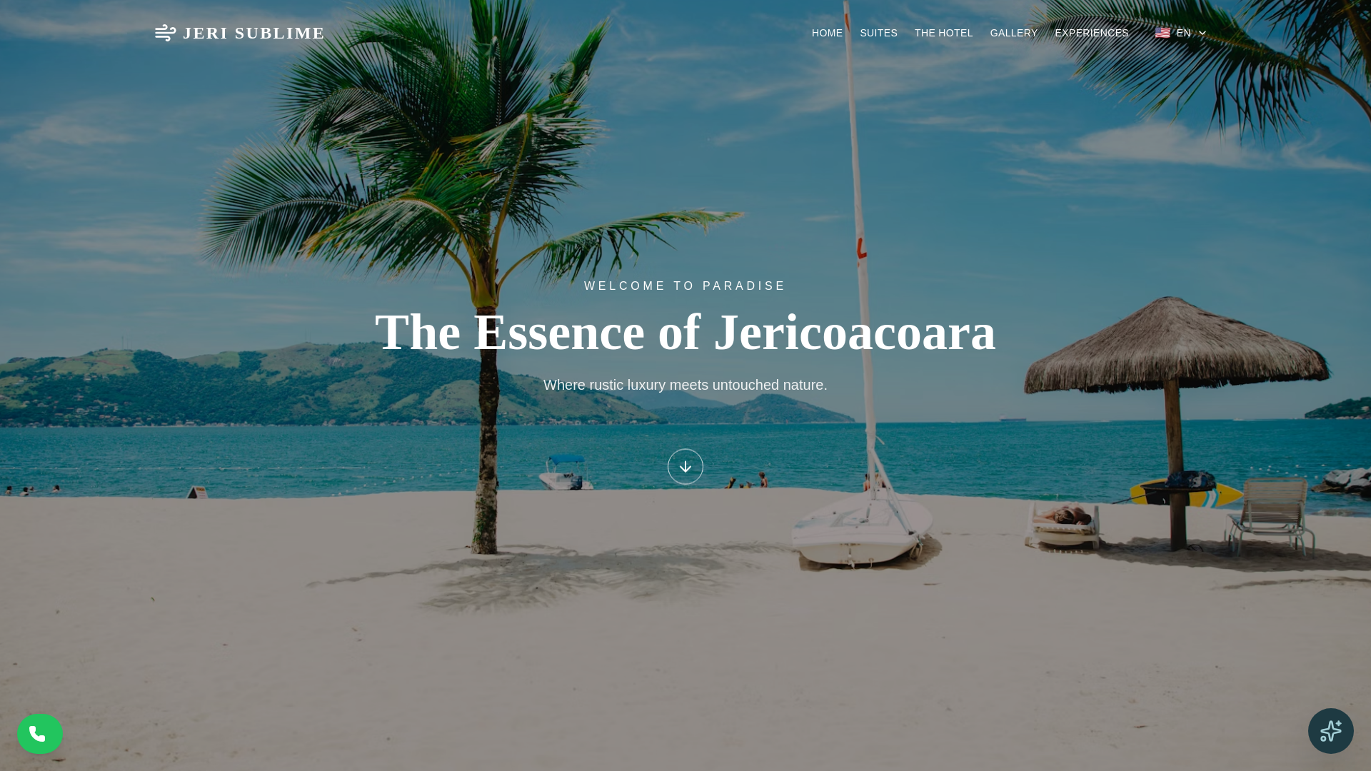 website screenshot of https://jerisublime.com/