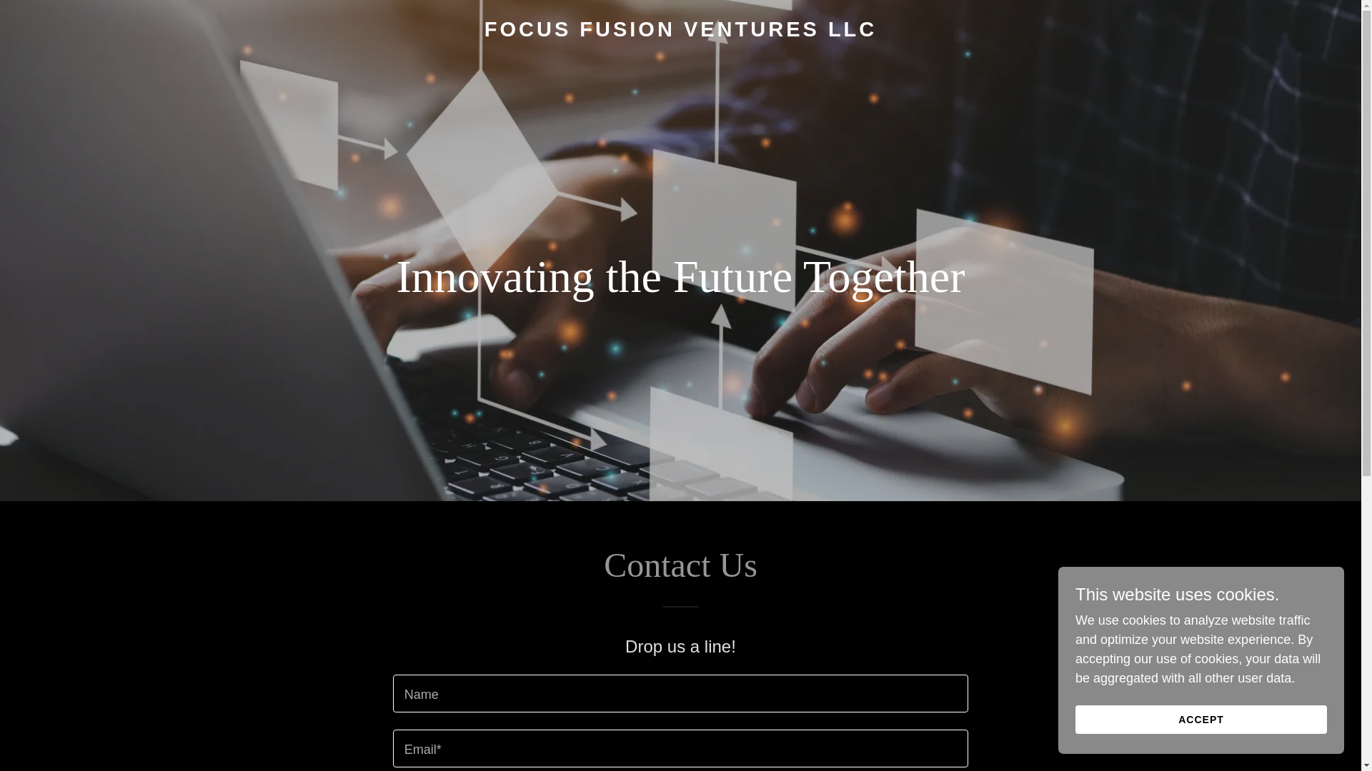 website screenshot of https://focusfusionventures.com/