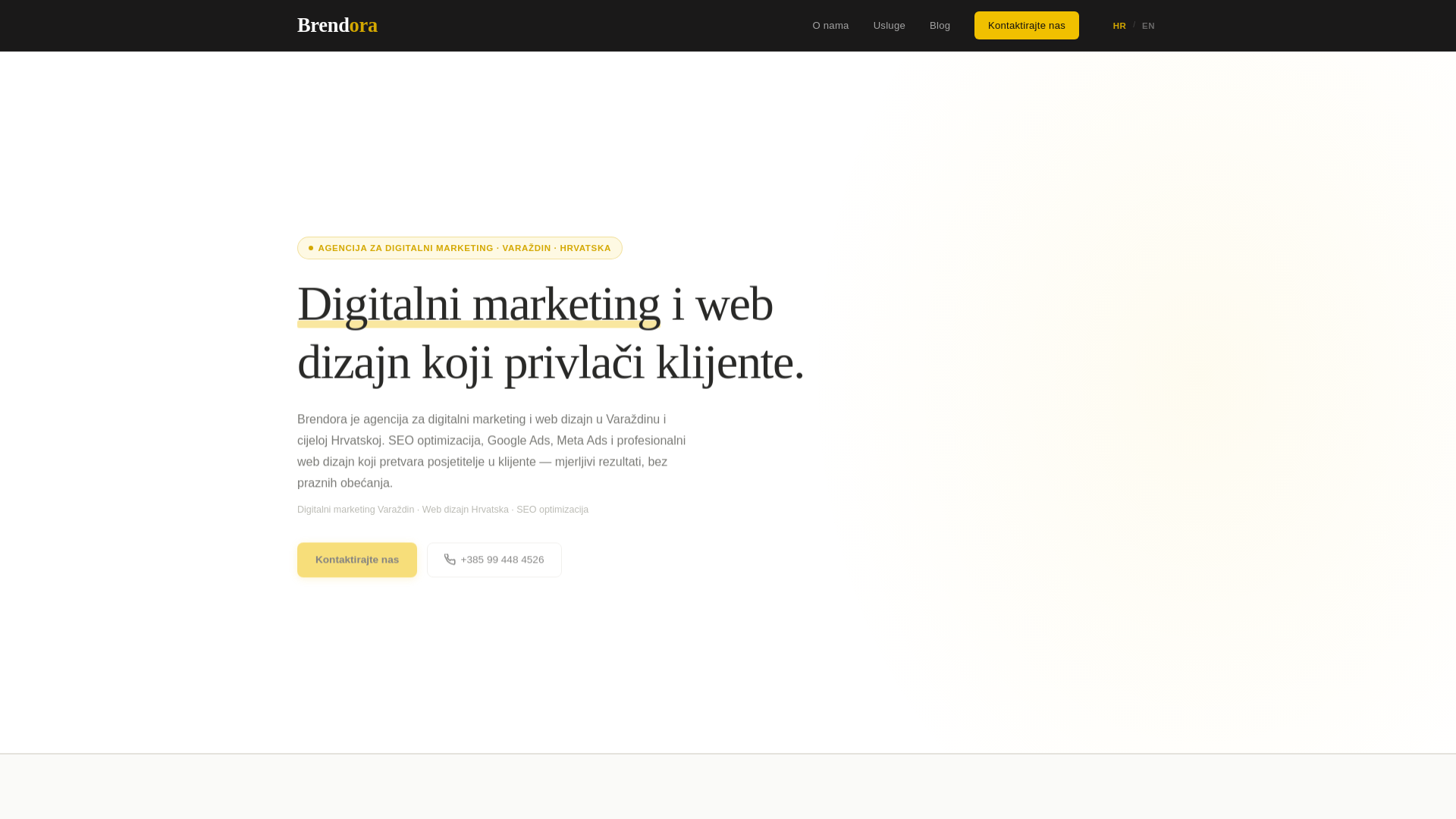 website screenshot of https://brendora-online.pages.dev/