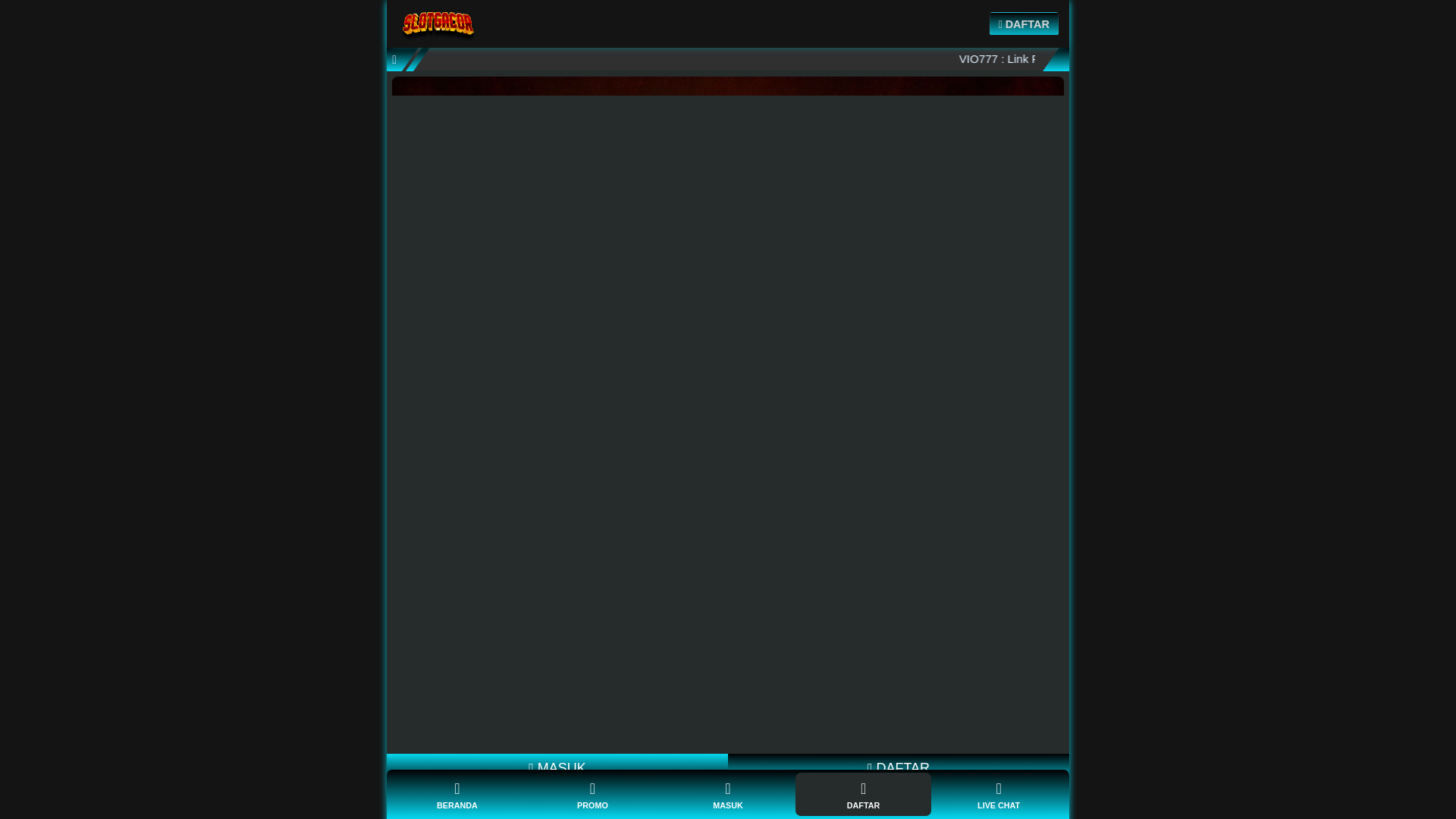 website screenshot of https://vio777-aali.pages.dev/