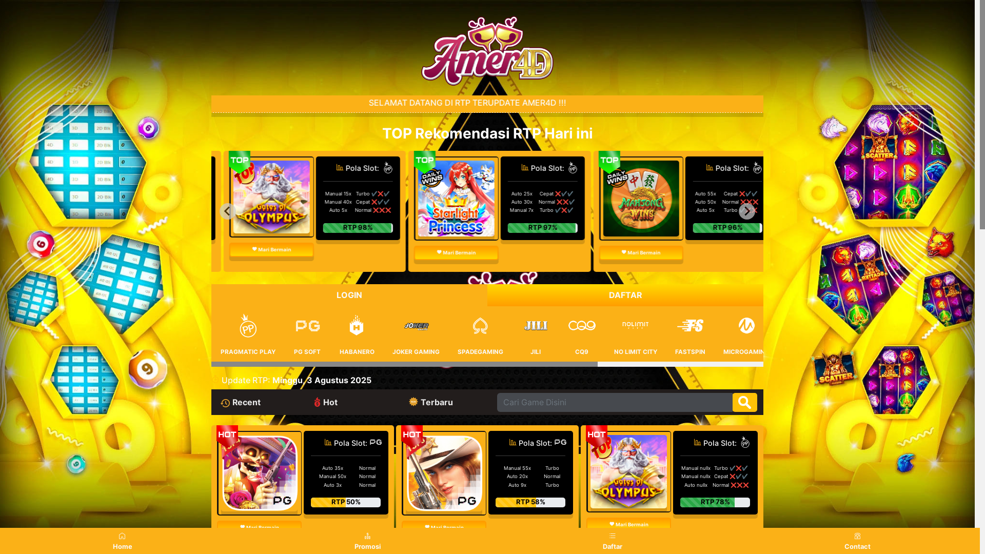 website screenshot of https://rtpkiwamer4d.org/