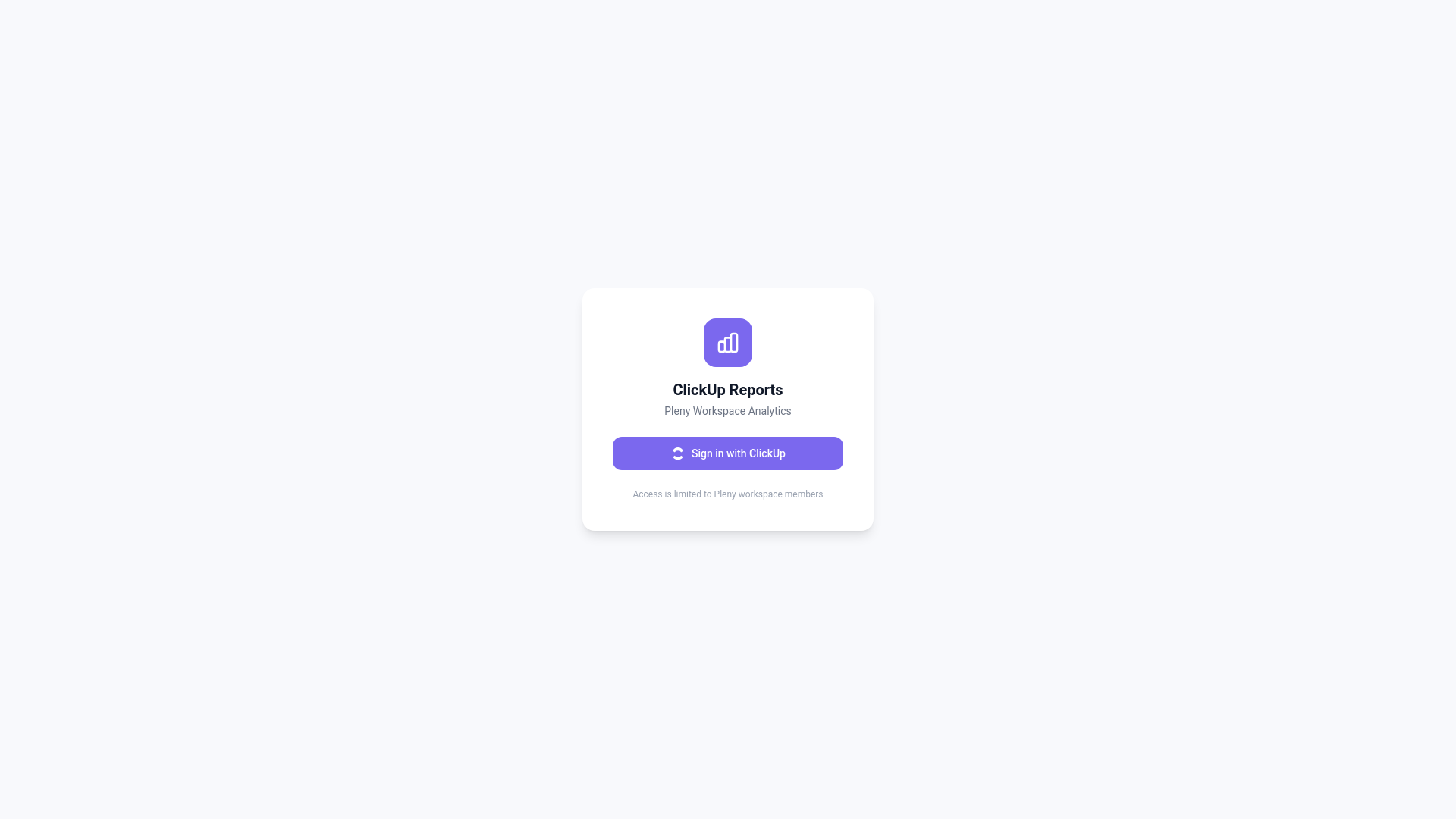 website screenshot of https://pleny-liv-clickup-reports-web.pages.dev/