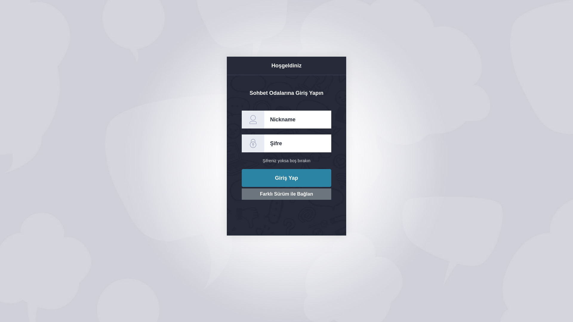 website screenshot of https://sohbetchatle.com