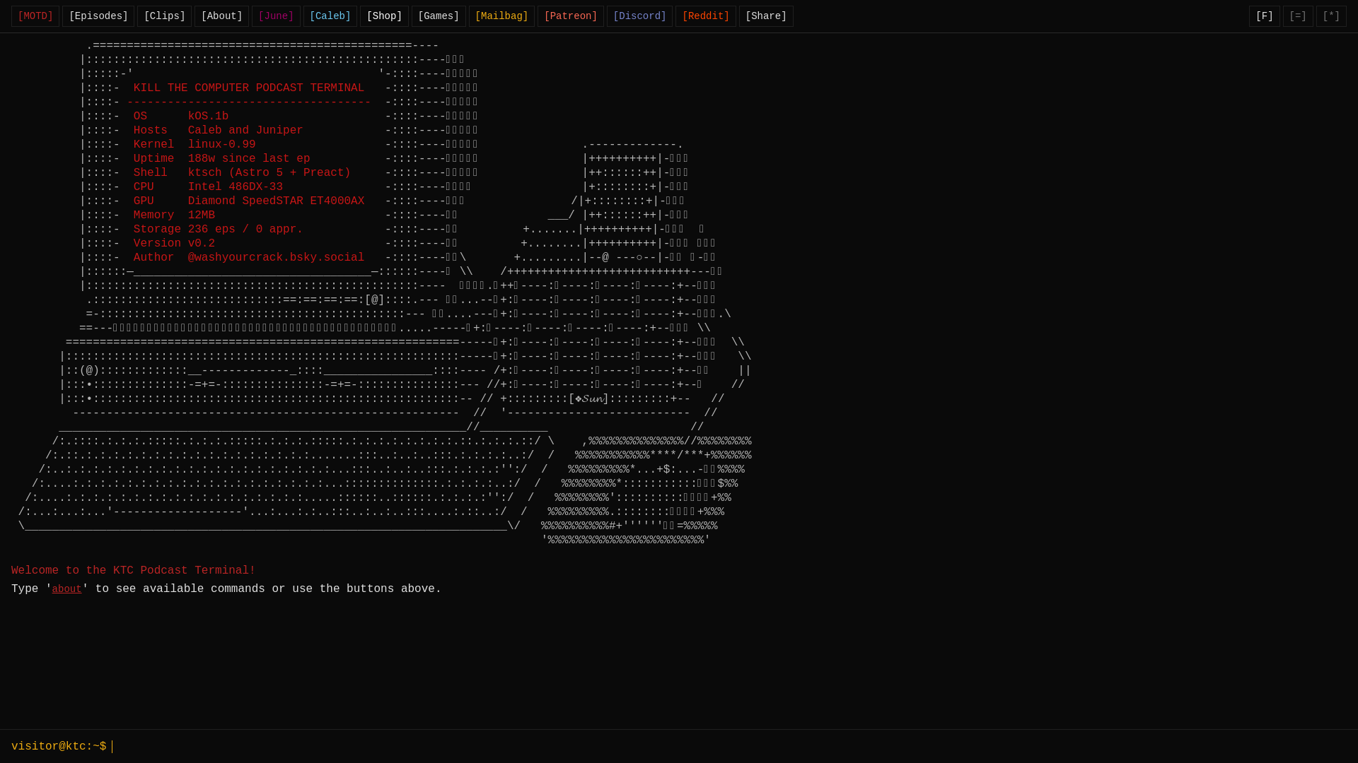 website screenshot of https://kill-the-computer.pages.dev/