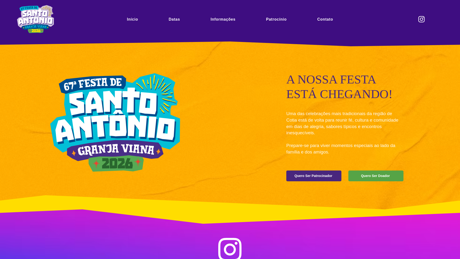 website screenshot of https://festasantoantoniogv.com.br