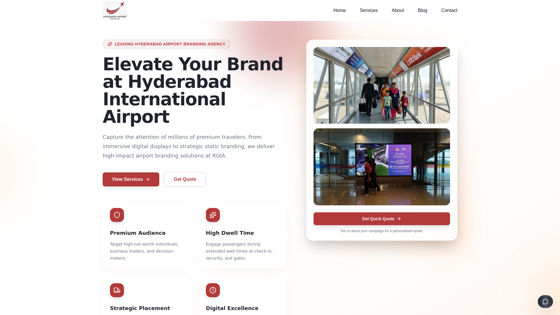 website screenshot of https://hyderabadairportbranding.pages.dev/