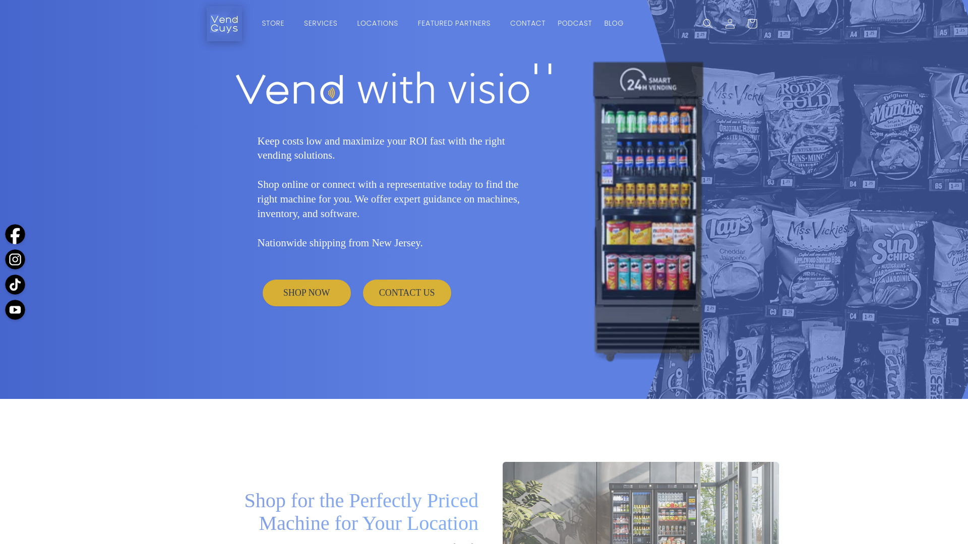 website screenshot of https://govendguys.pro/