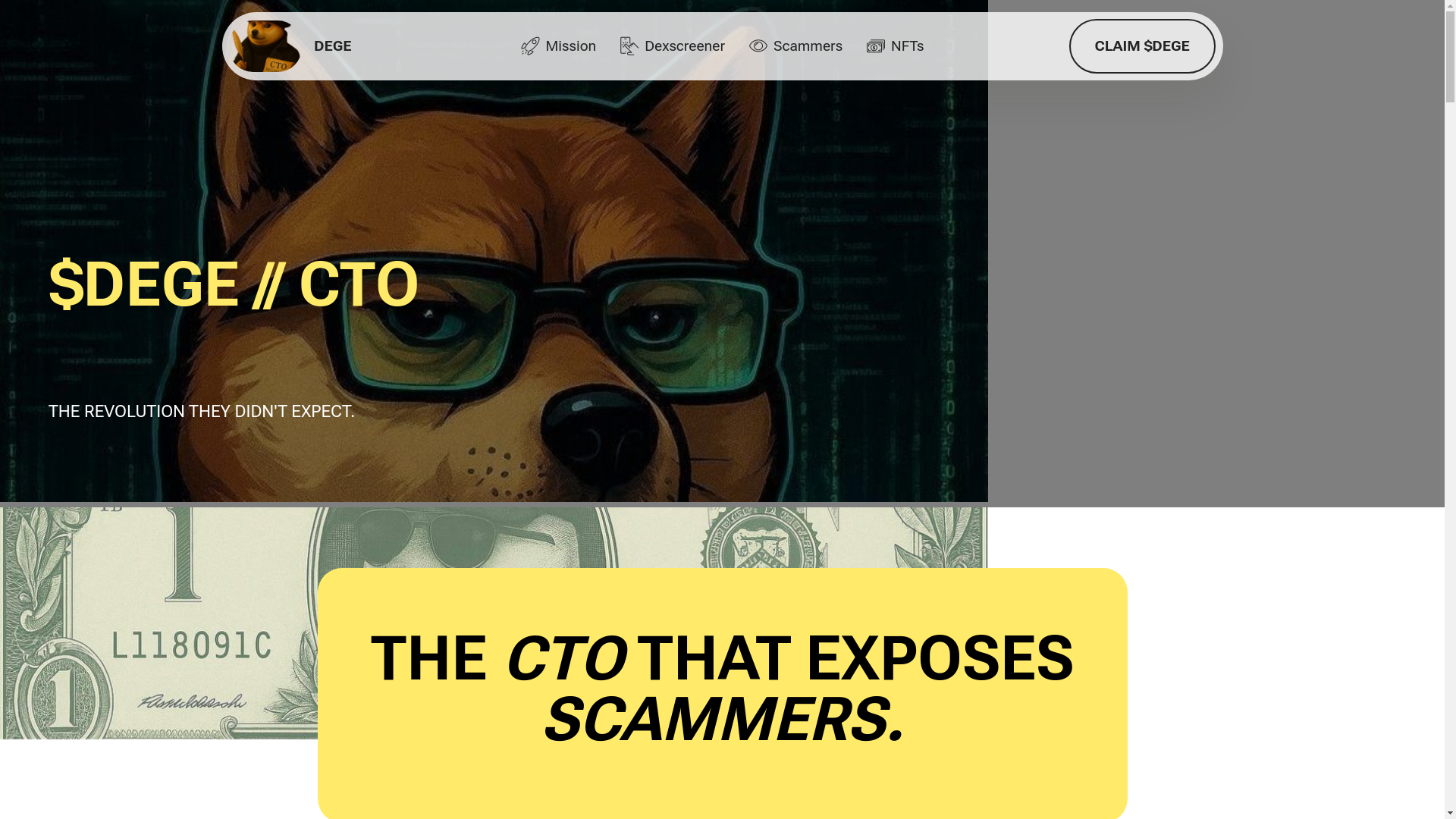 website screenshot of https://degecto.pages.dev/