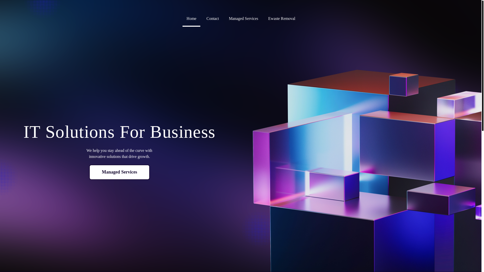 website screenshot of https://nexamsp.com/