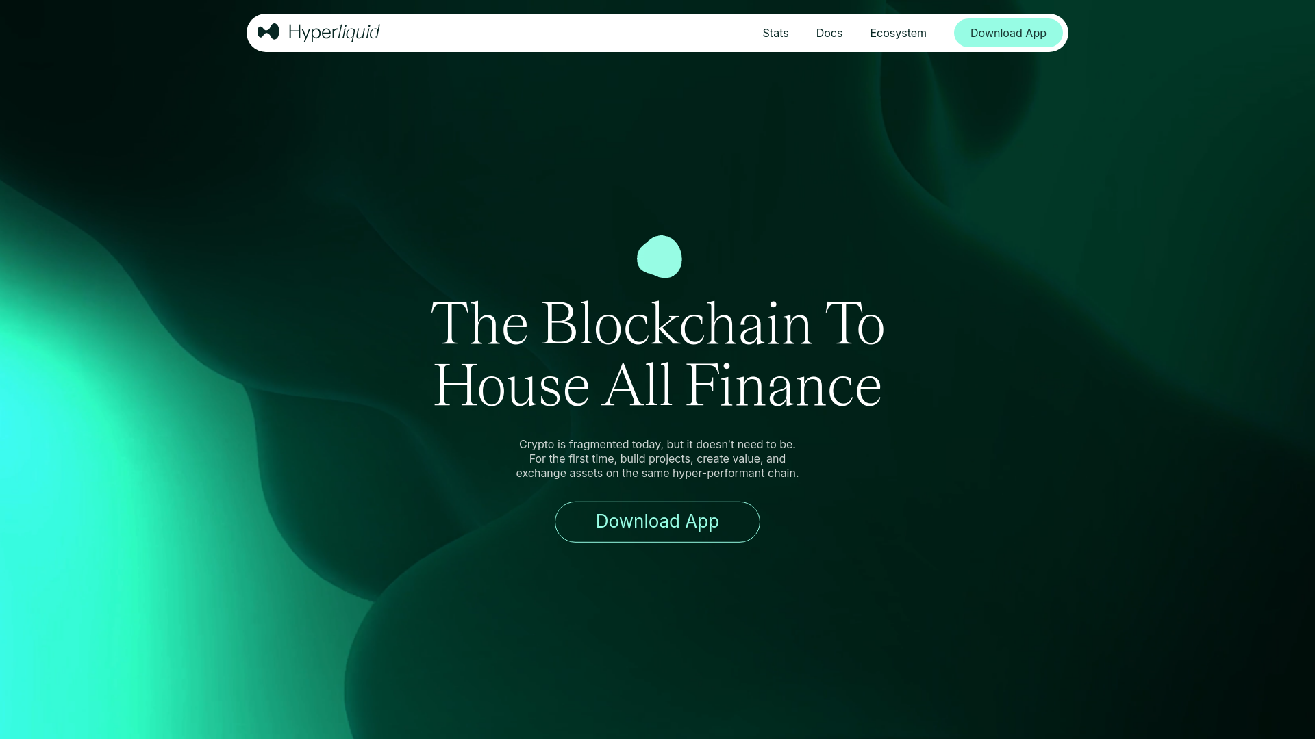 website screenshot of https://hyperfoundatione.org/