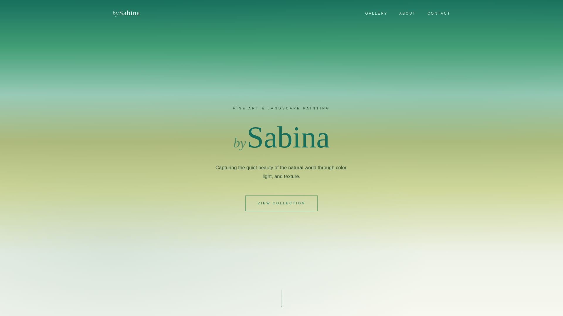website screenshot of https://bysabina.no/