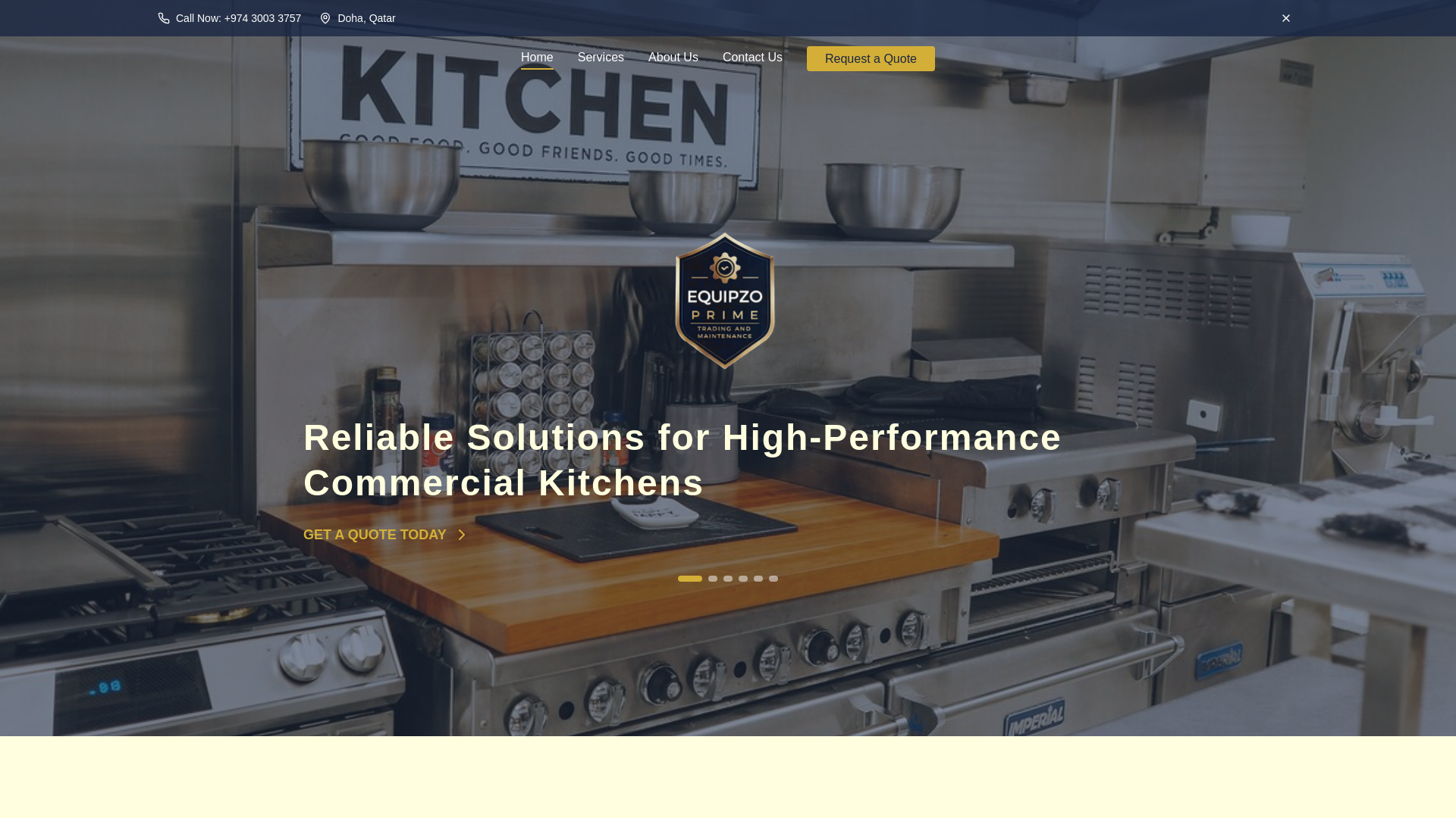 website screenshot of https://equipzoprime.com/