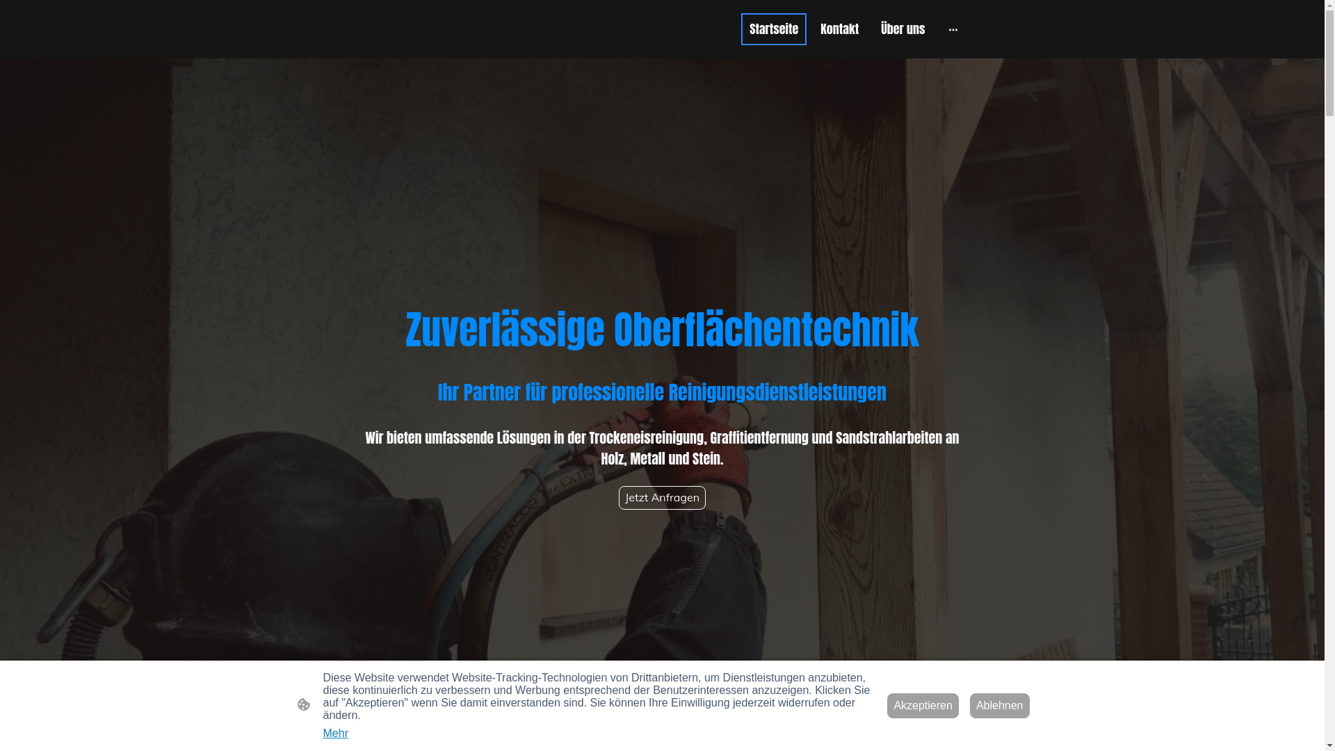 website screenshot of https://xn--brckner-oberflchentechnik-yec94d.de/