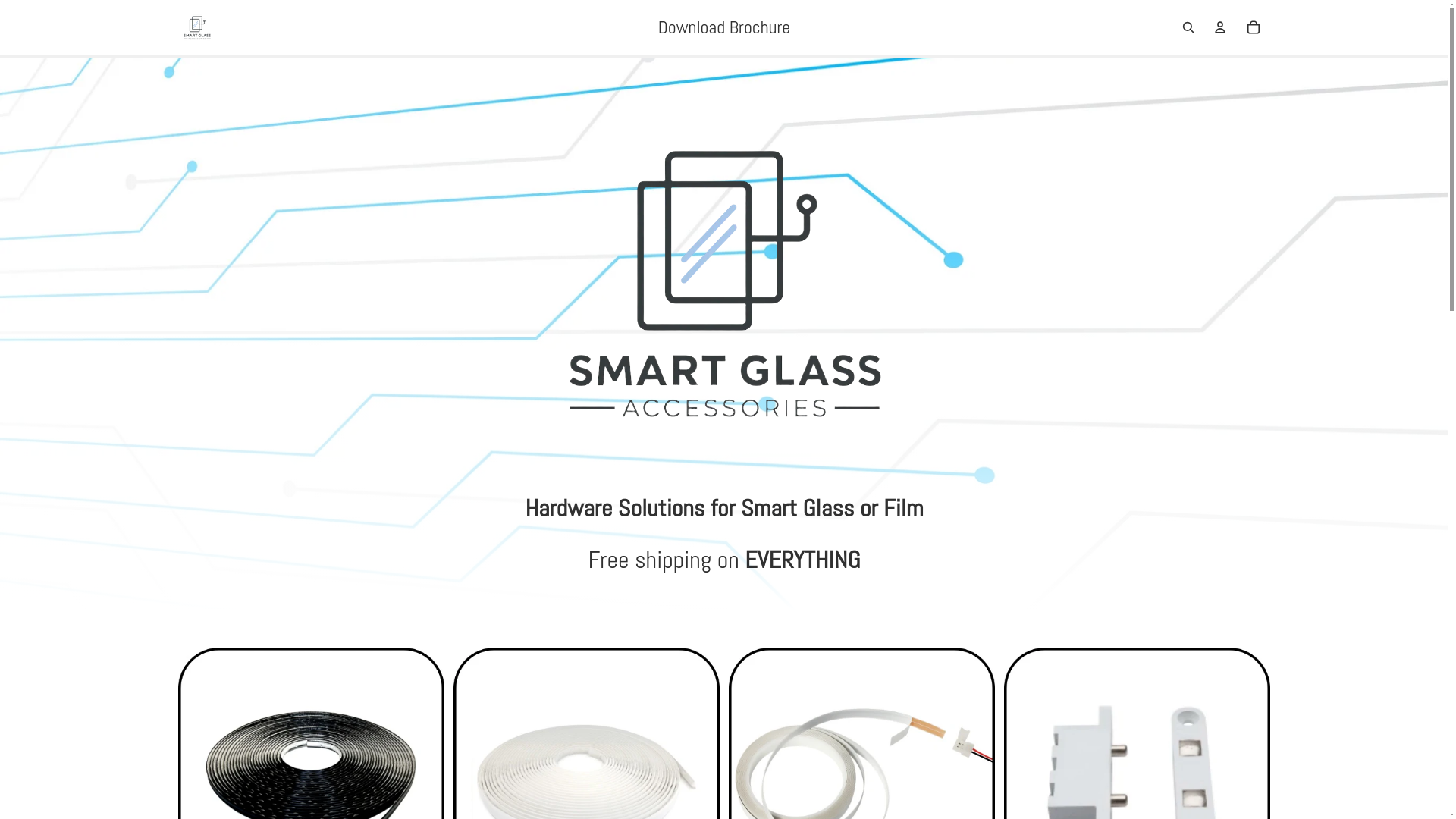 website screenshot of https://smartfilmaccessories.shop/