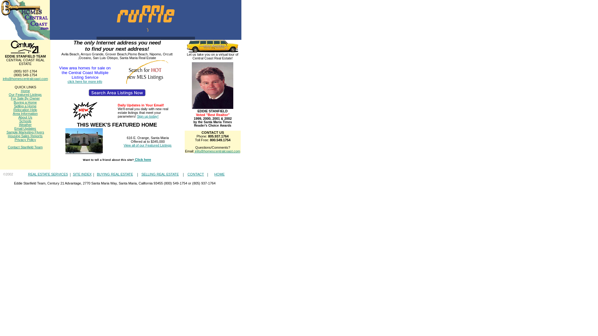 website screenshot of https://homescentralcoast.pages.dev/