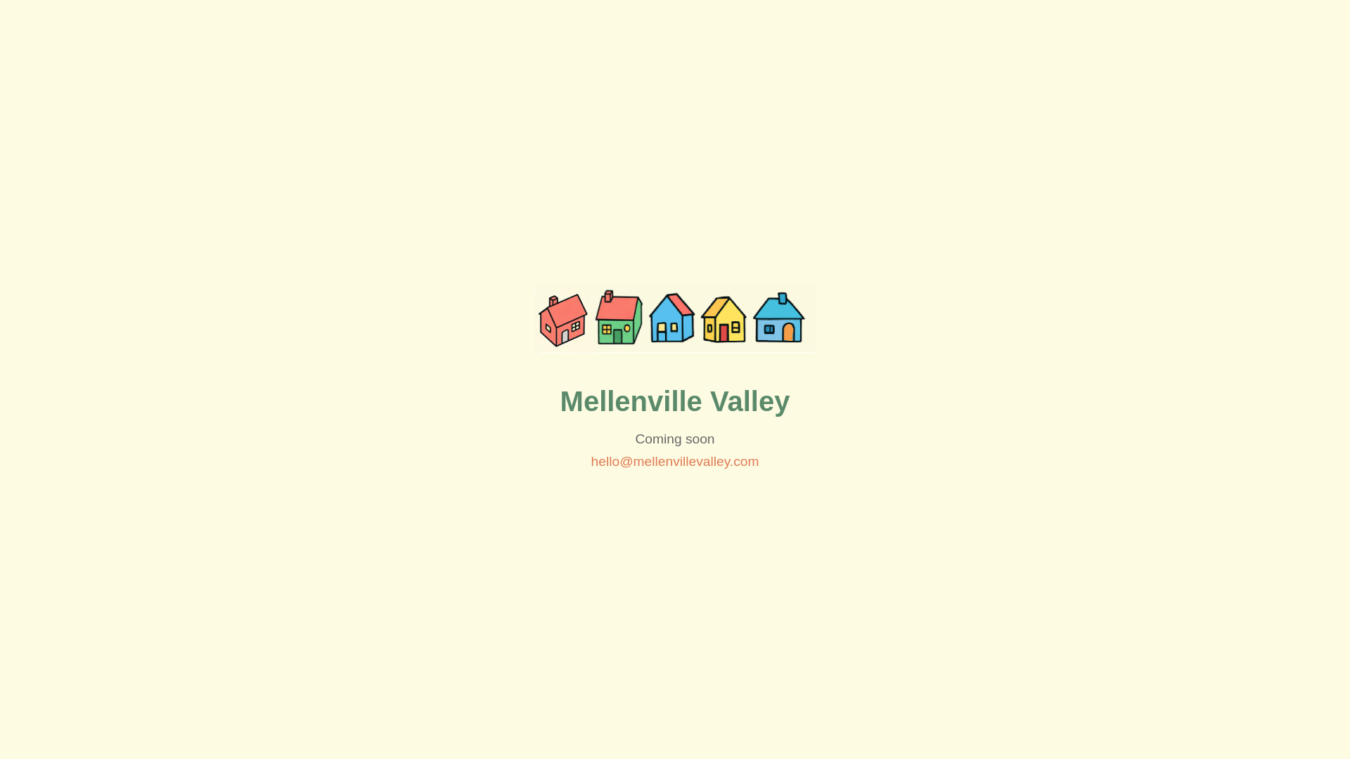 website screenshot of https://mellenvillevalley.com/