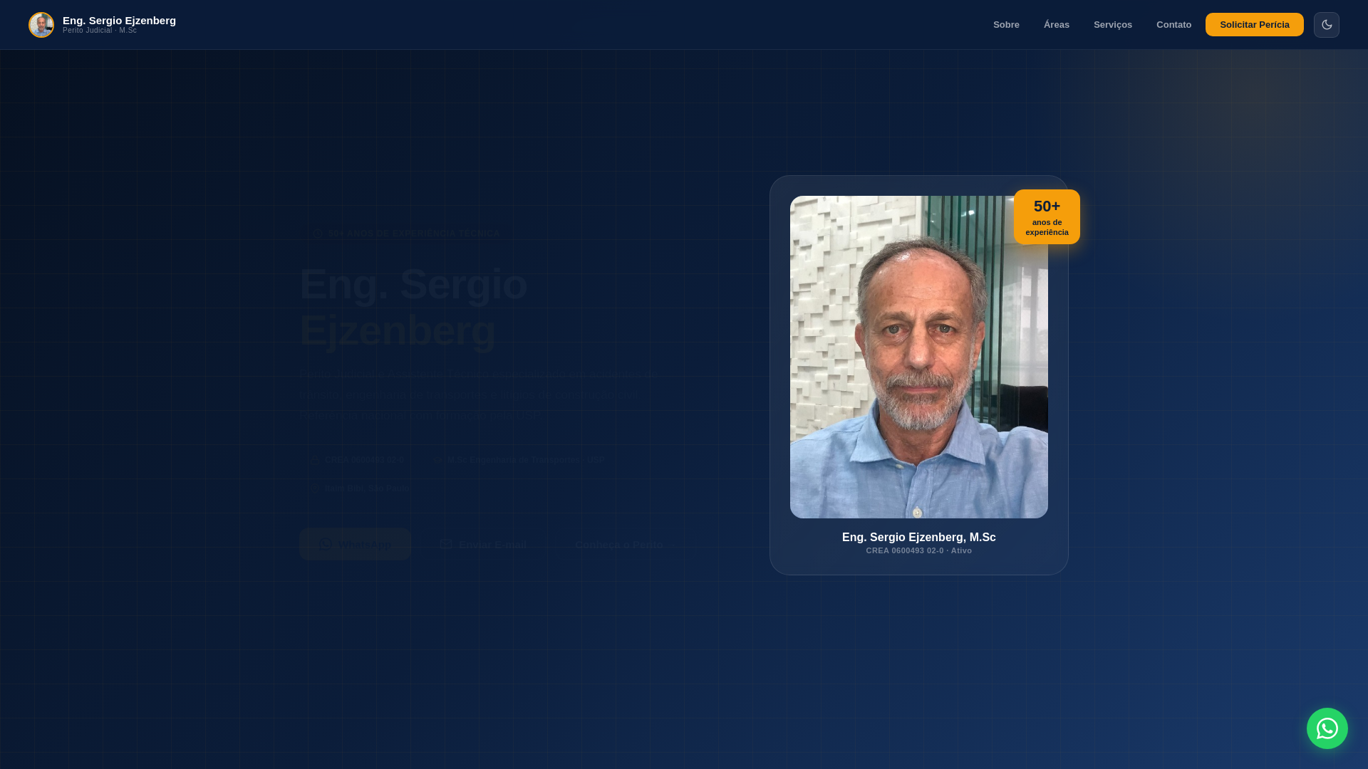 website screenshot of https://ejzenberg.pages.dev/
