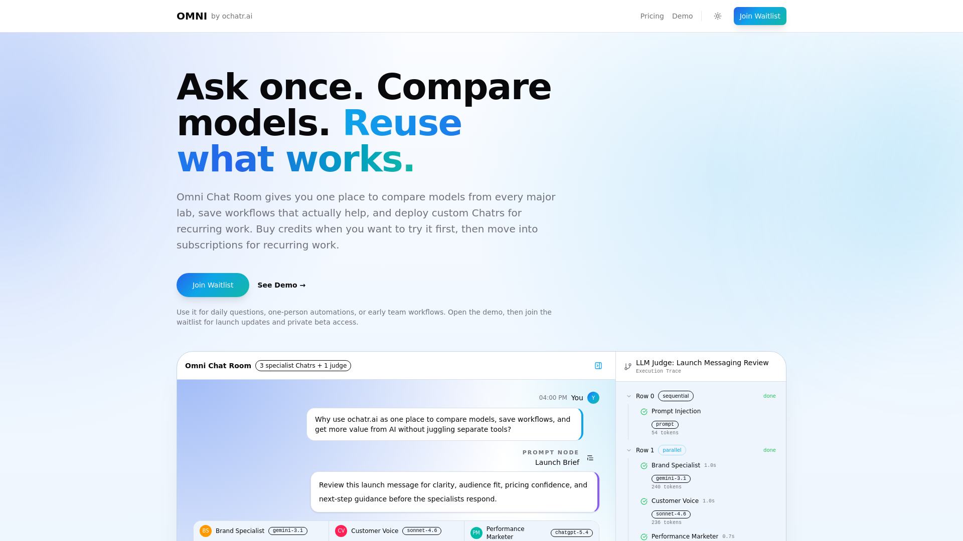 website screenshot of https://ochatr-app.pages.dev/