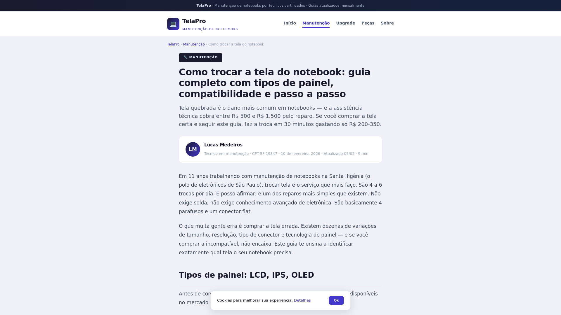website screenshot of https://telasdenotebook.top/