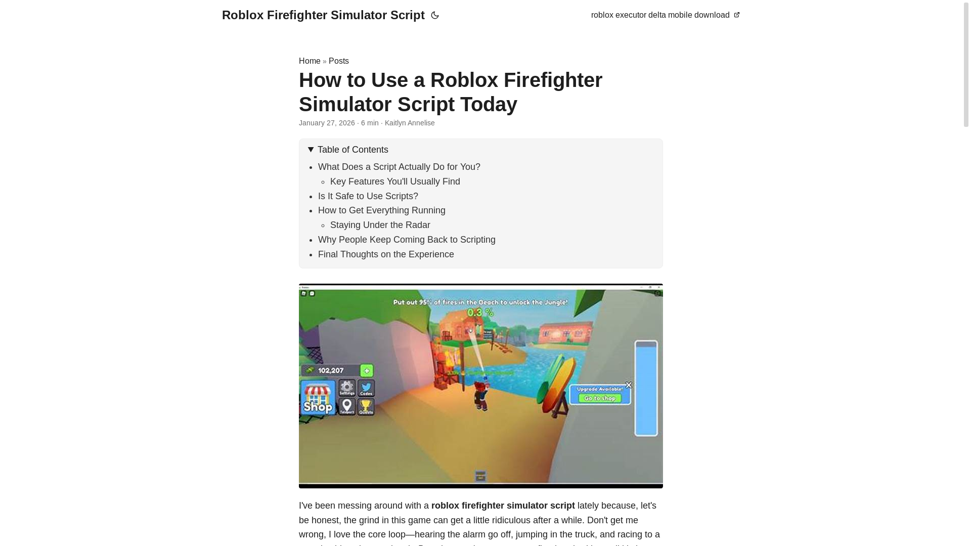 website screenshot of https://roblox-firefighter-simulator-script.pages.dev/