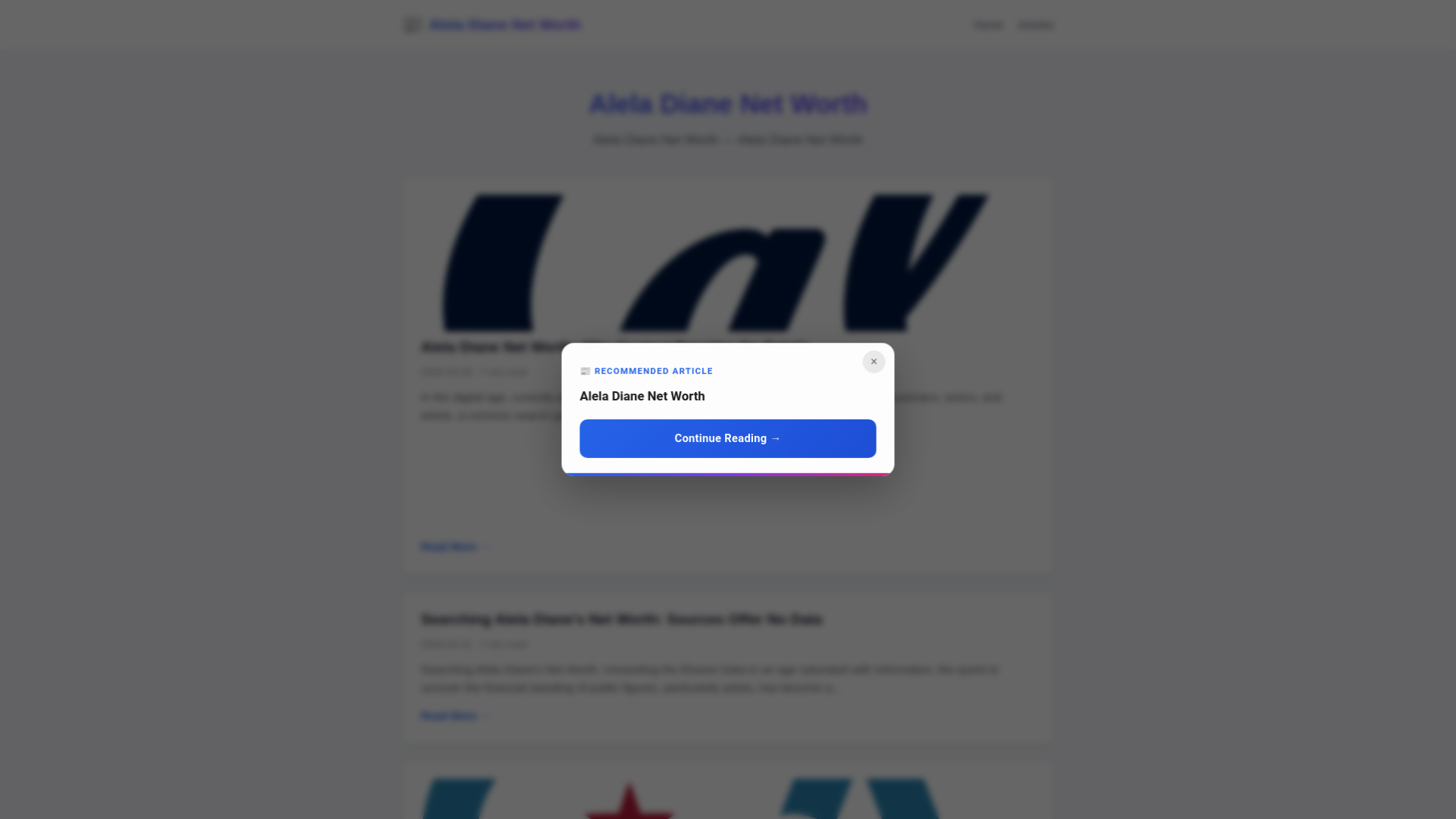 website screenshot of https://alela-diane-net-worth.pages.dev/