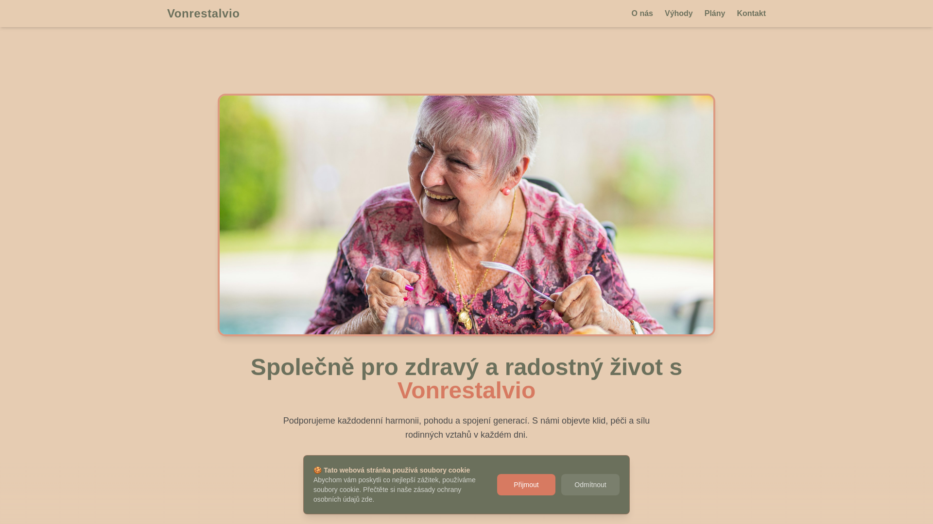 website screenshot of https://vonrestalvio.eu
