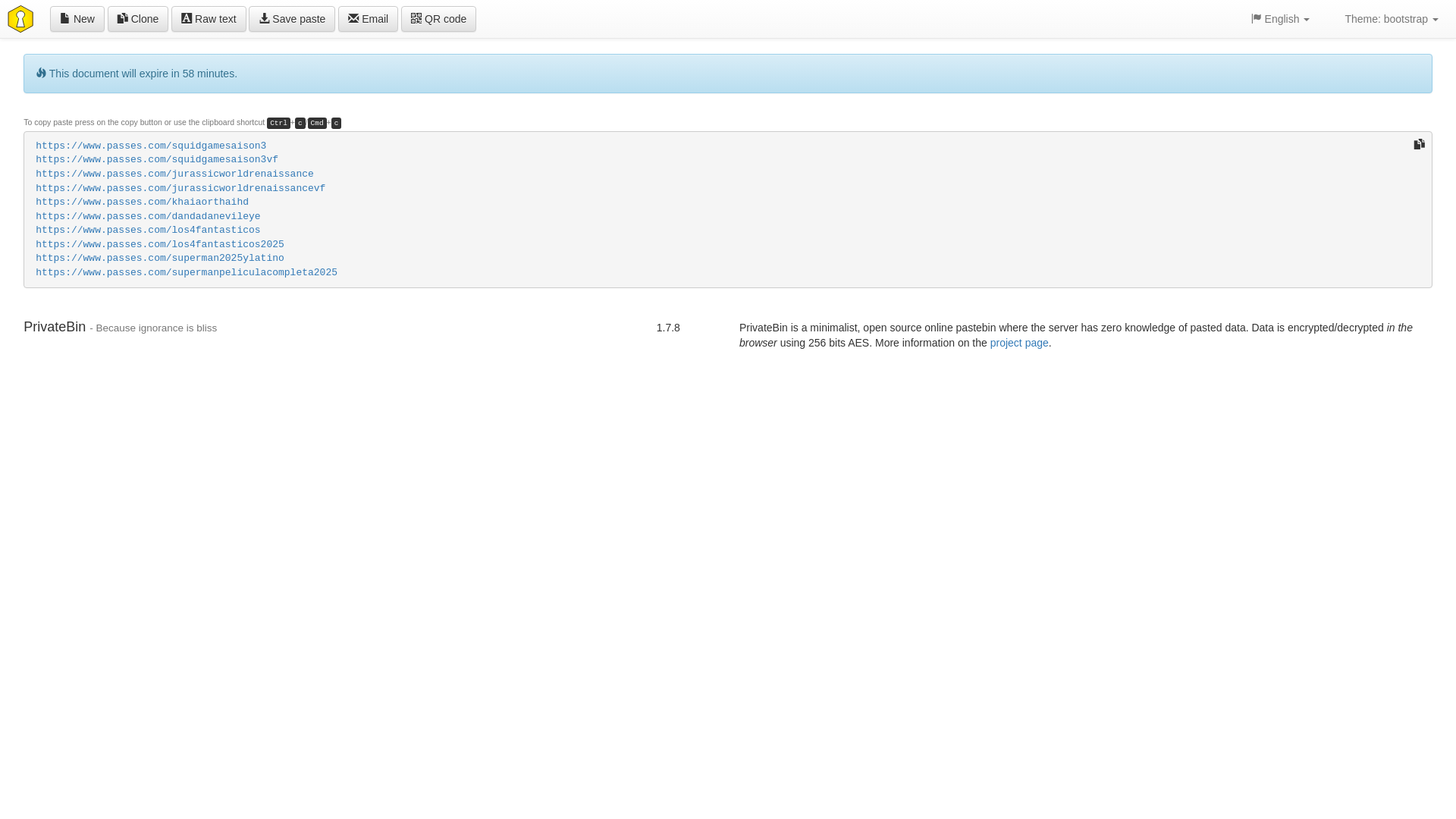 website screenshot of https://privatebin.net/?78e144c576eefb85#CHrU6jeQ1Sx33324DnZeLNnd1teGAcJXytdUty6Tiimz