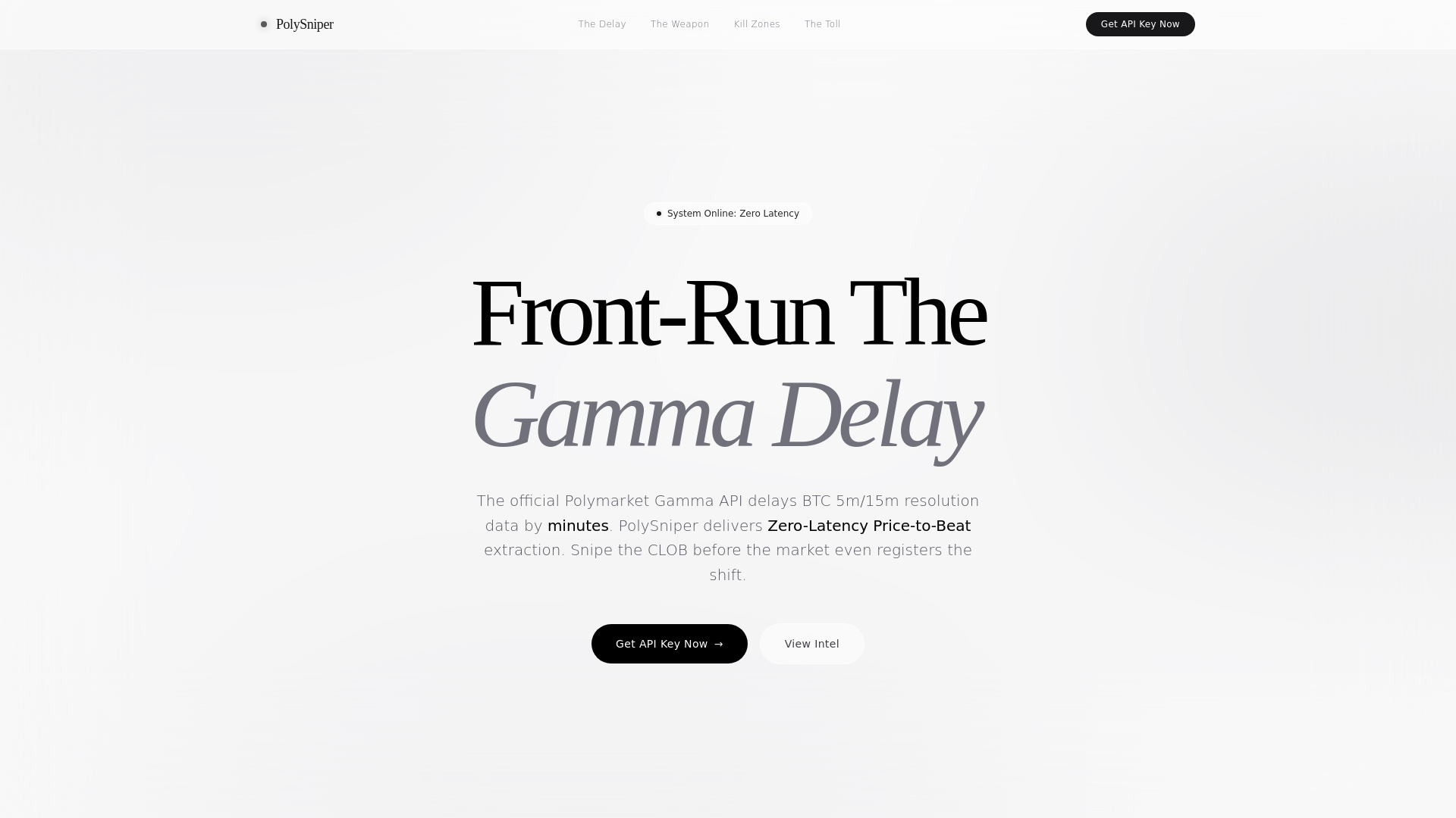 website screenshot of https://polysniper-preview.pages.dev/