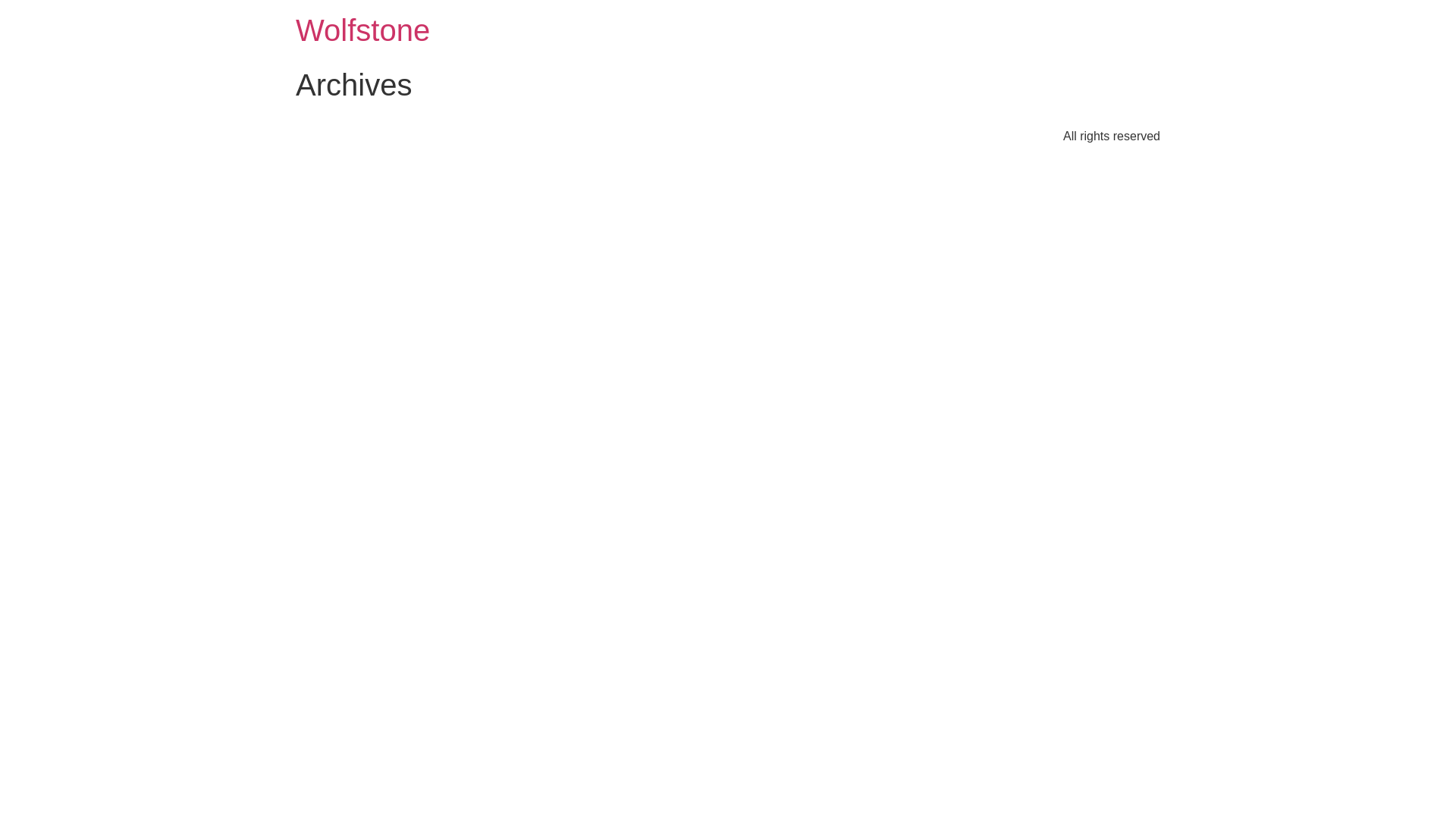 website screenshot of https://wolfstone.cy/