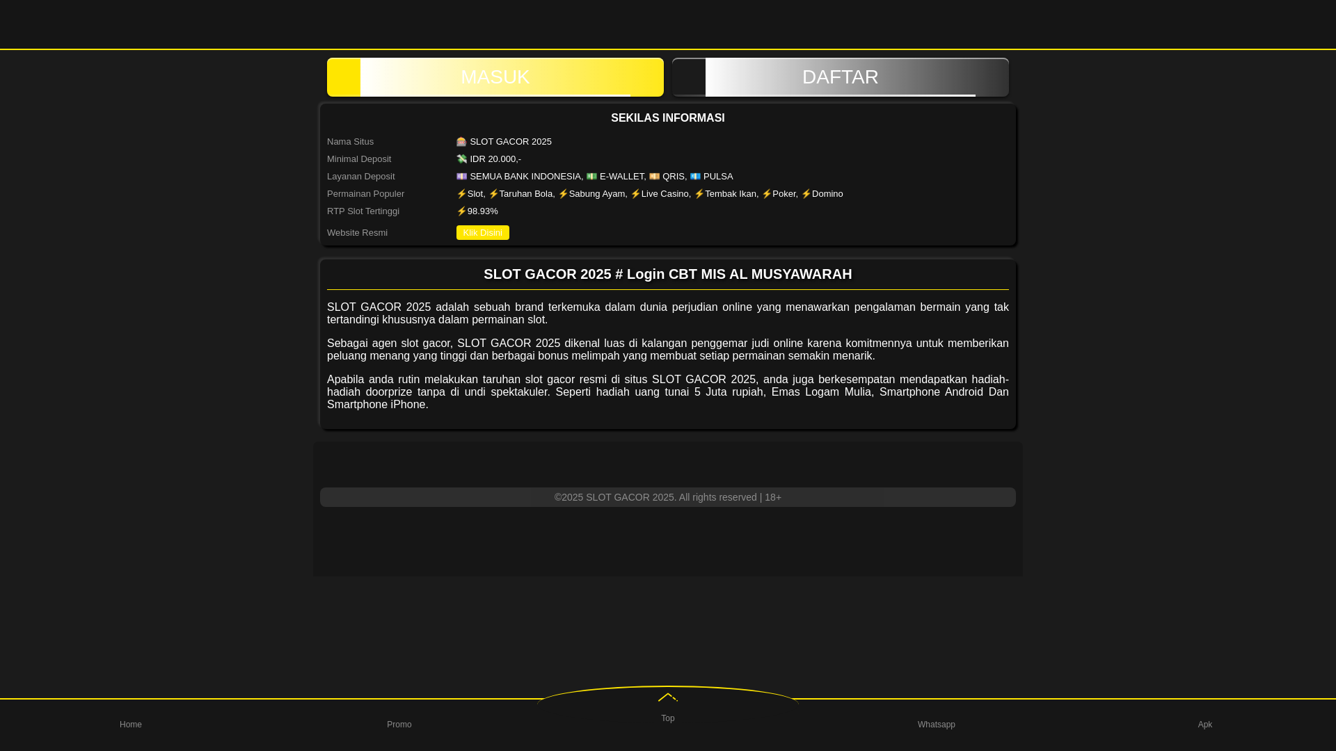 website screenshot of https://cbt-mialmusyawarah-com.pages.dev/