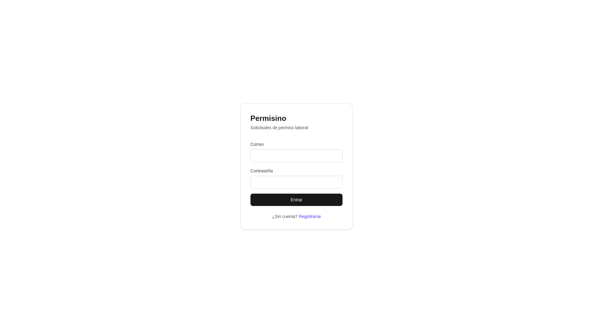 website screenshot of https://permisino.casa/