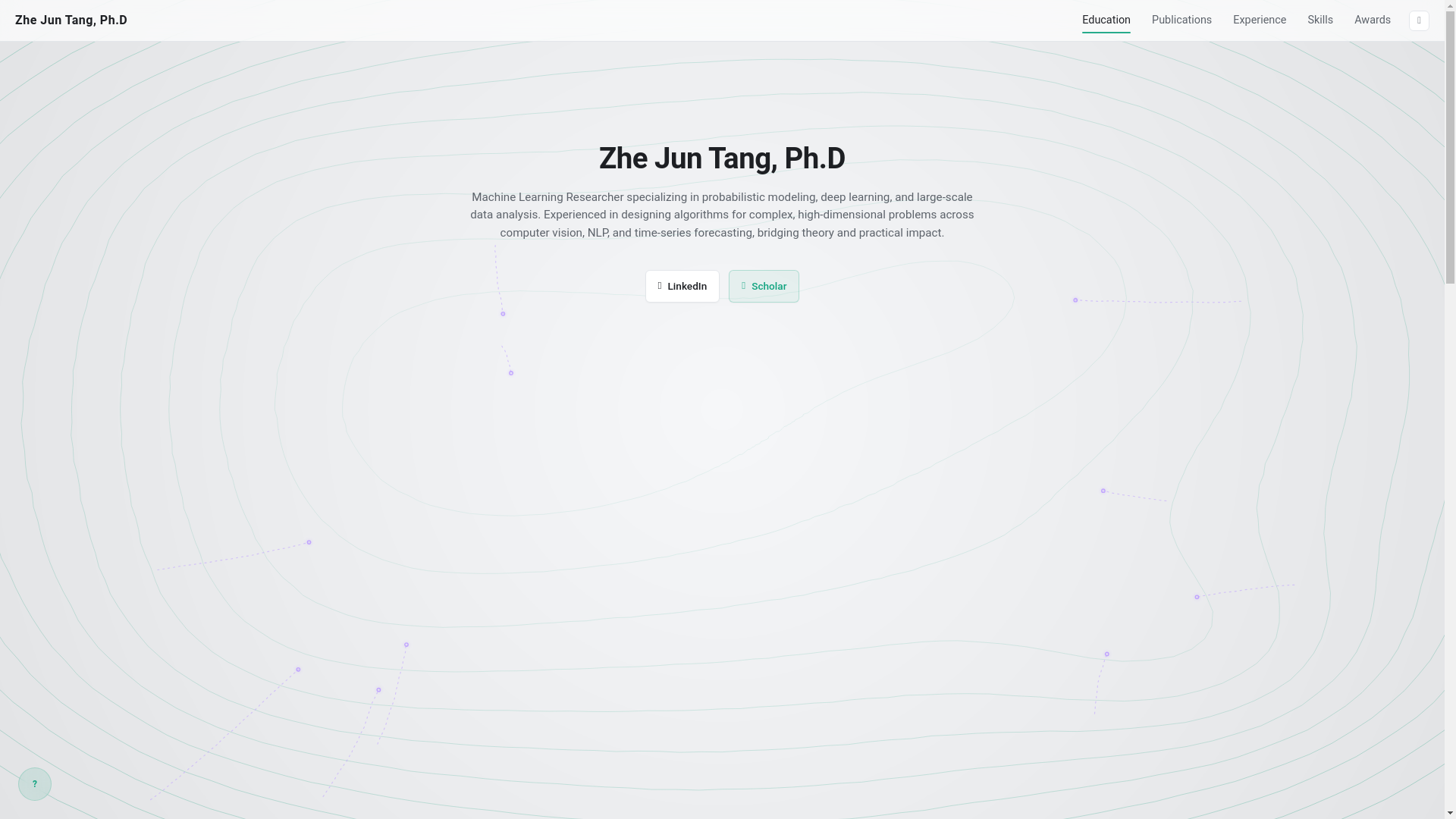 website screenshot of https://zhejuntang.pages.dev/