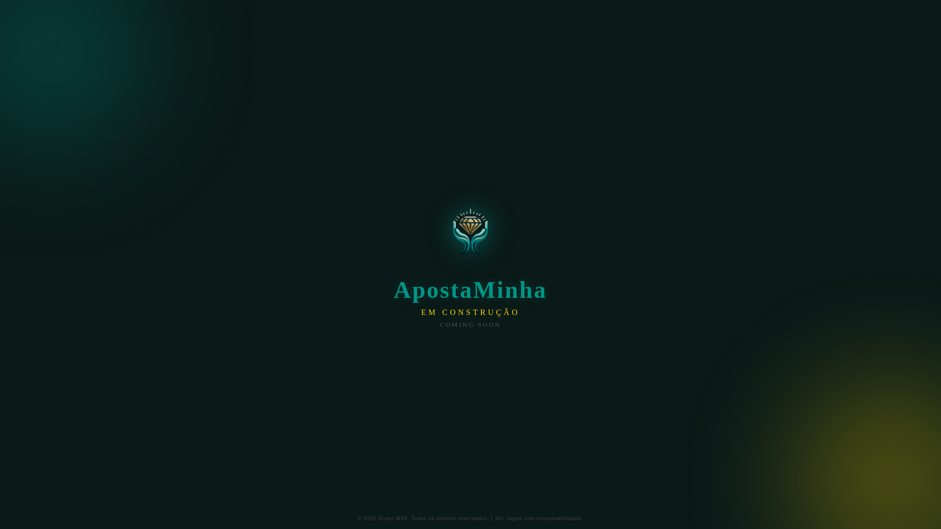 website screenshot of https://apostaminha.com.br