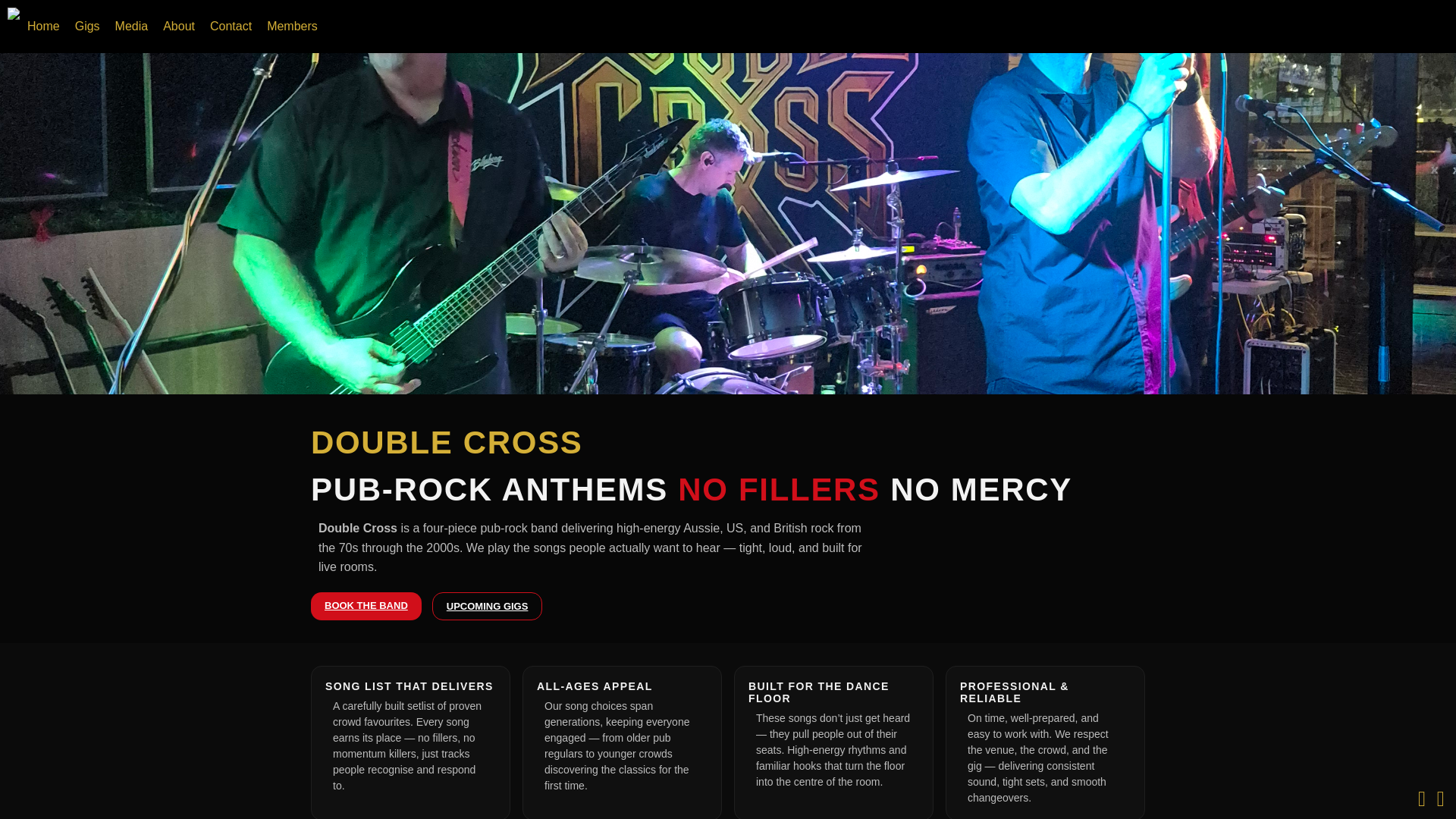 website screenshot of https://doublecross.pages.dev/