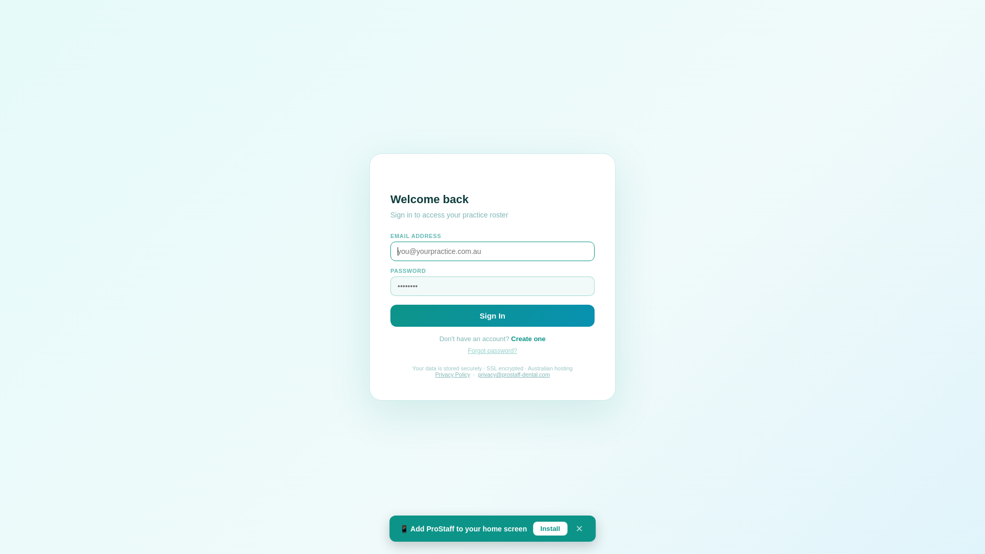 website screenshot of https://prostaff.pages.dev/