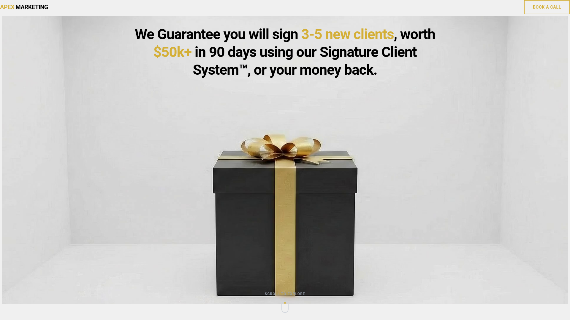 website screenshot of https://secureapexmarketing.com/