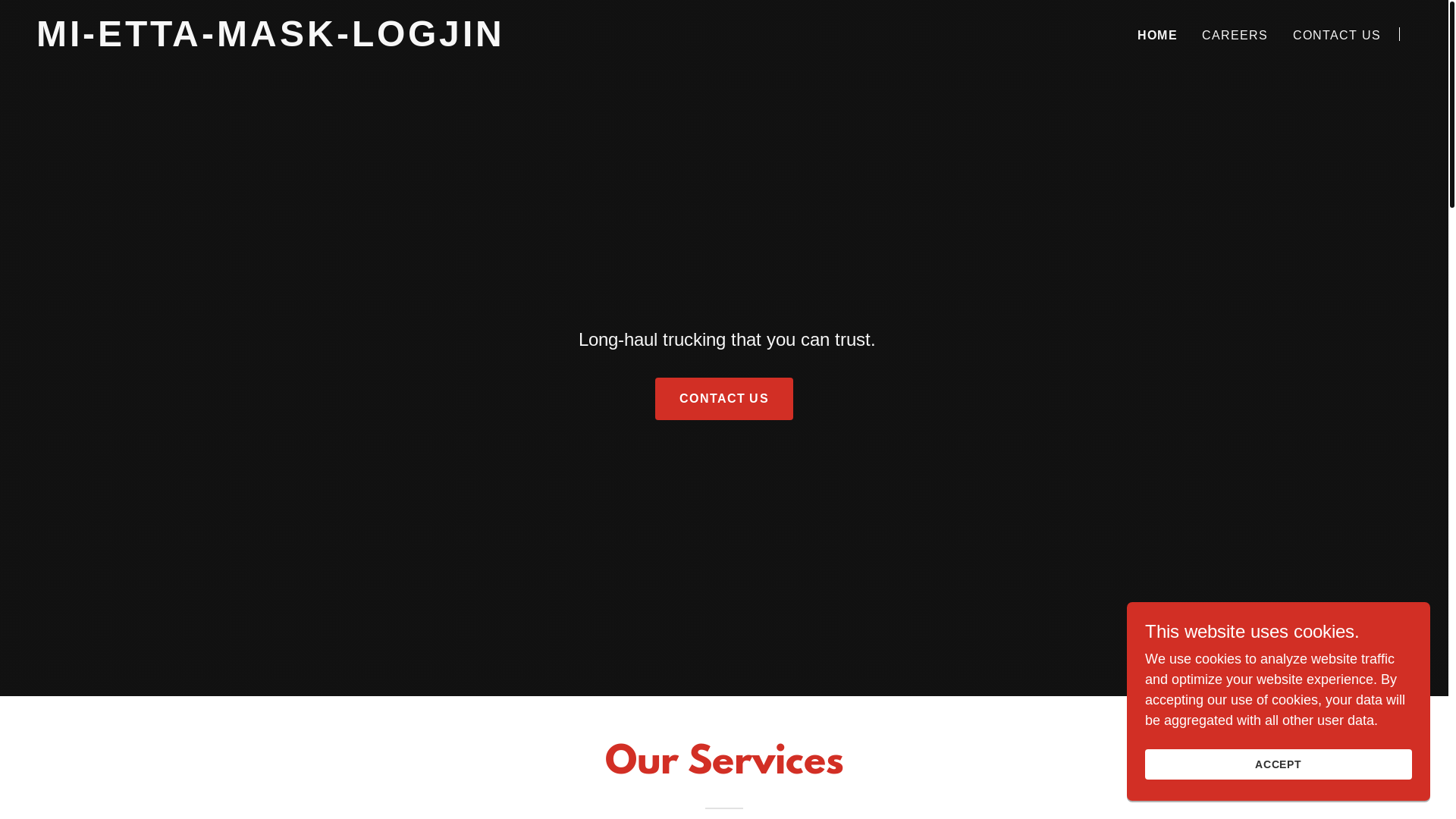website screenshot of https://mi-etta-mask-logjin.godaddysites.com/