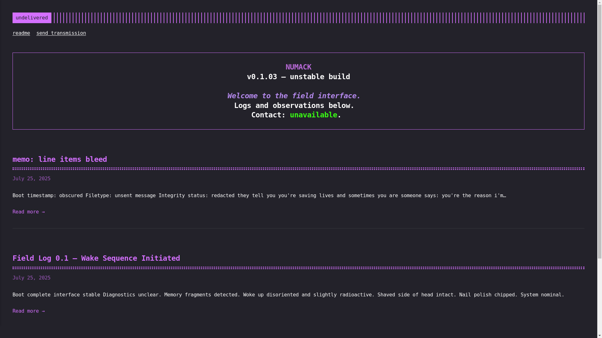 website screenshot of https://undelivered.my/