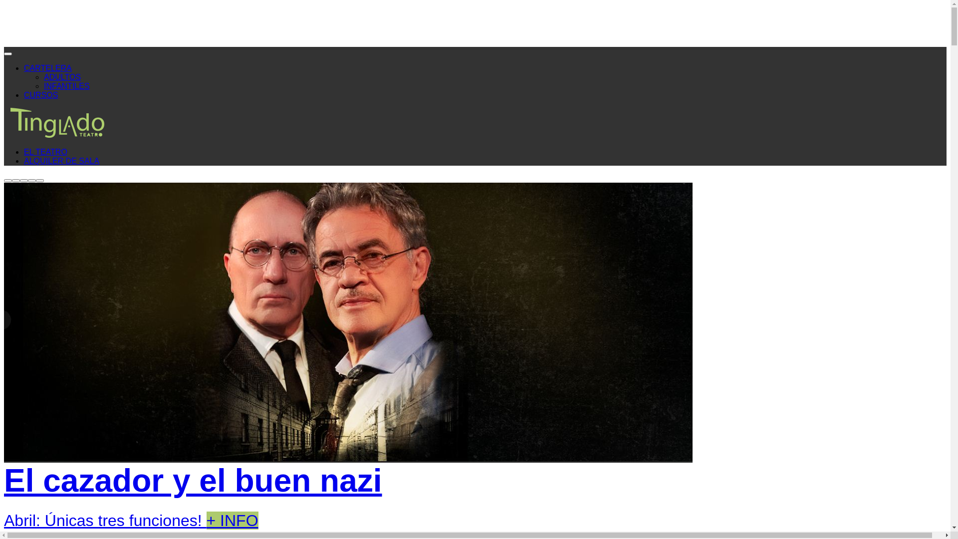 website screenshot of https://teatroeltinglado.com/