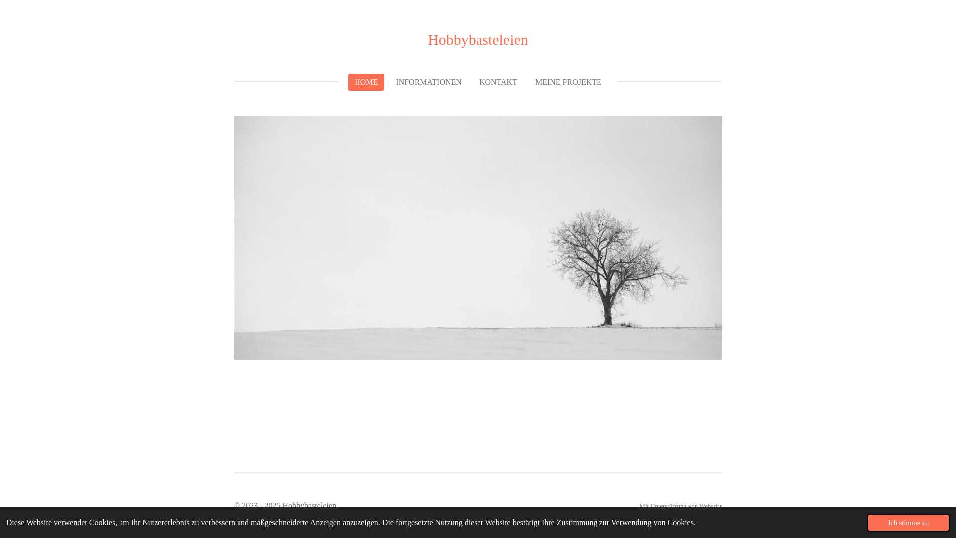 website screenshot of https://hobbybasteleien.com/