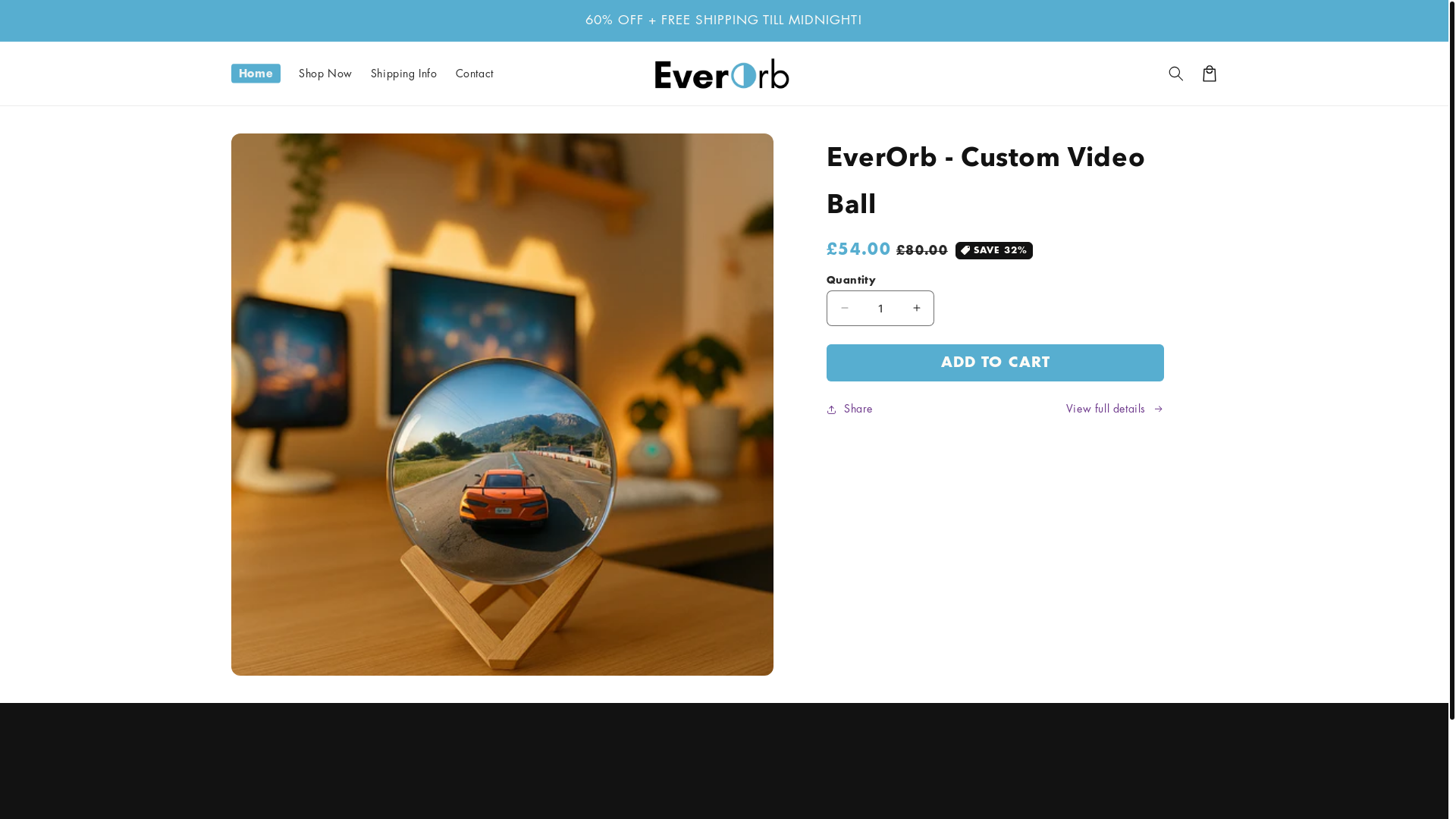 website screenshot of https://everorbs.com/