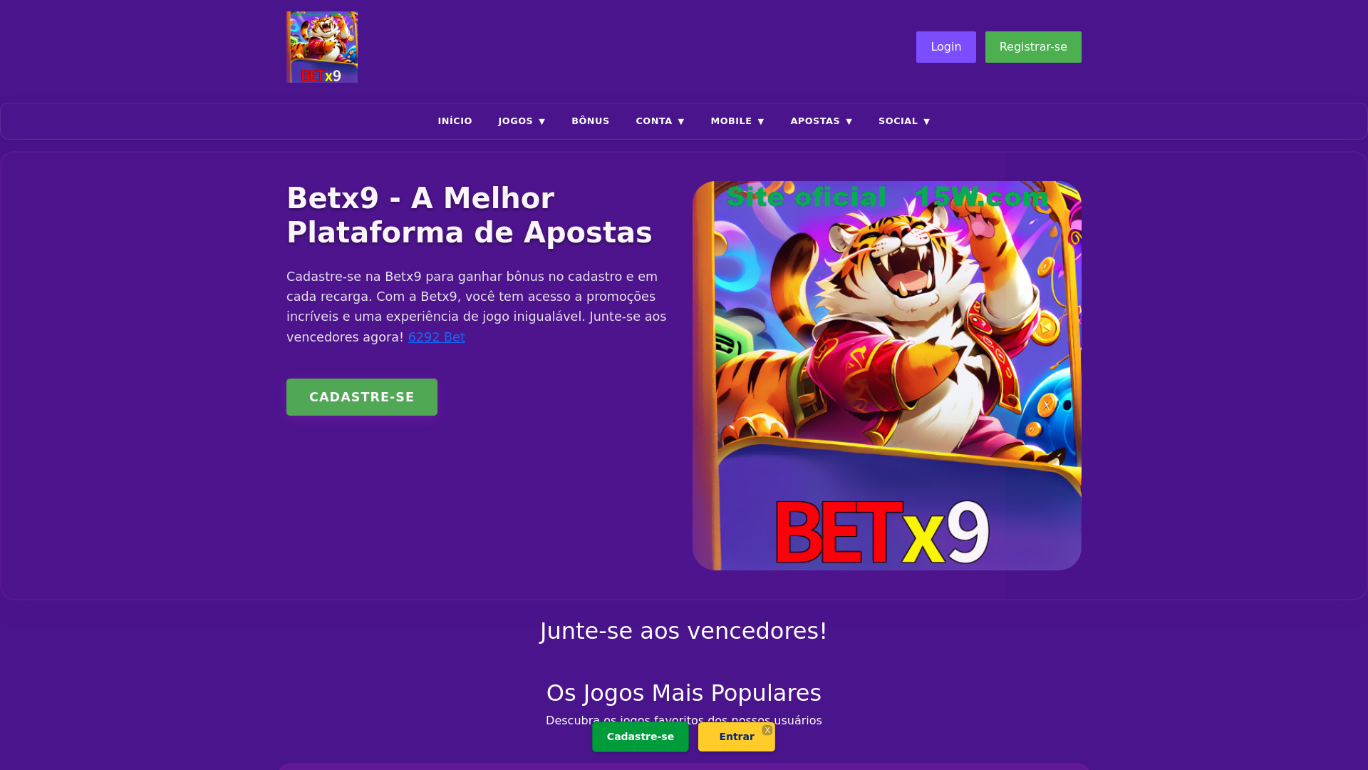 website screenshot of https://betx9a0.com/