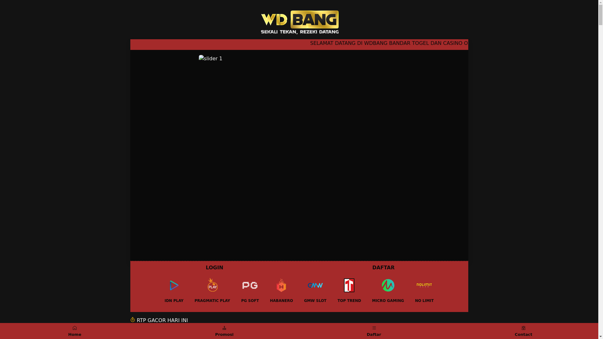 website screenshot of https://rtpwdbang.store/
