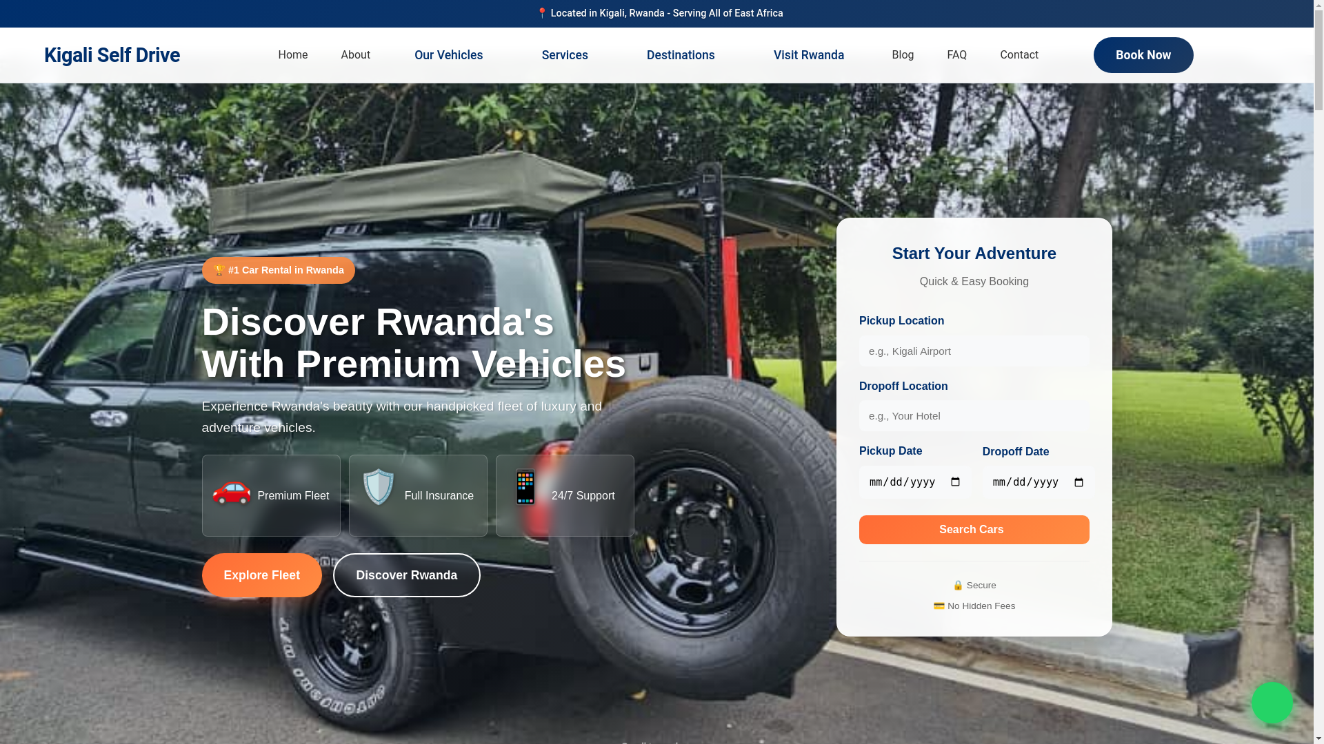website screenshot of https://kigaliselfdrive-new.pages.dev/