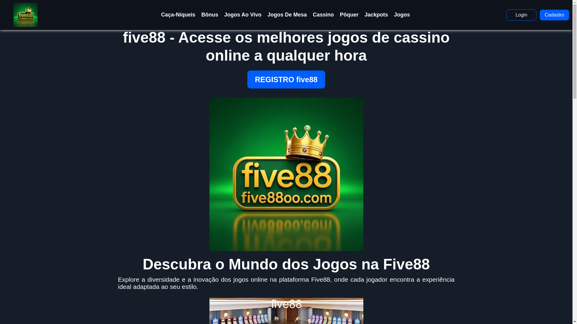website screenshot of https://five88oo.com/